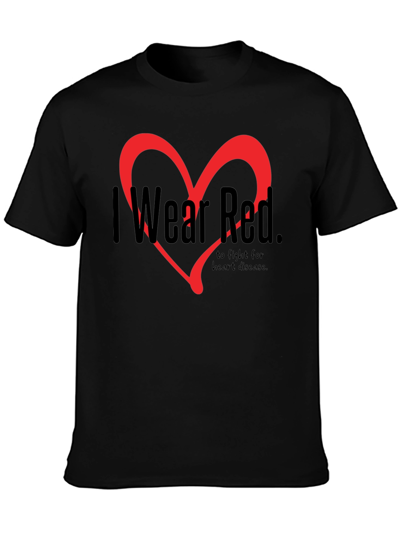 Red Heart Disease Awareness T-Shirt