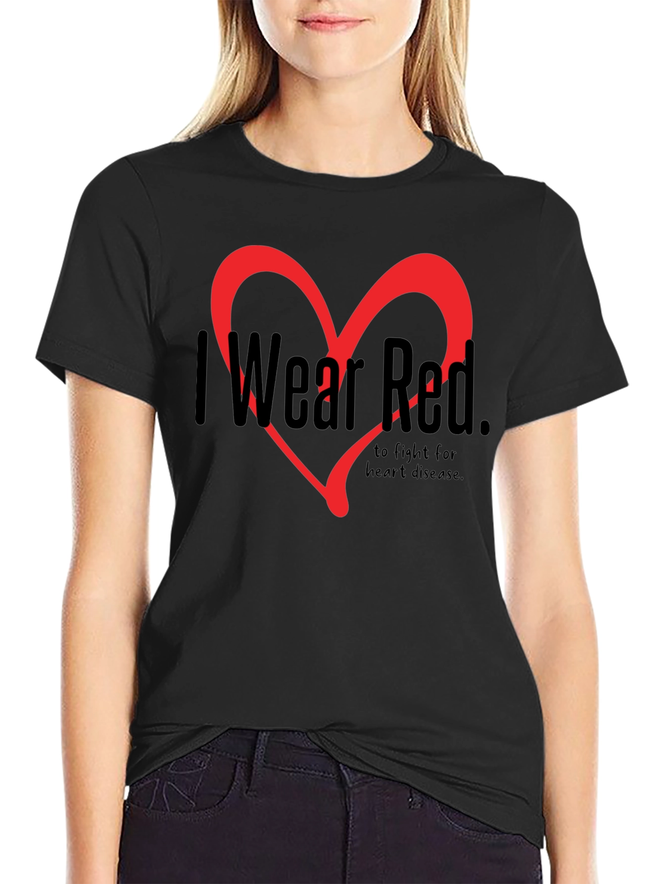 Red Heart Disease Awareness T-Shirt