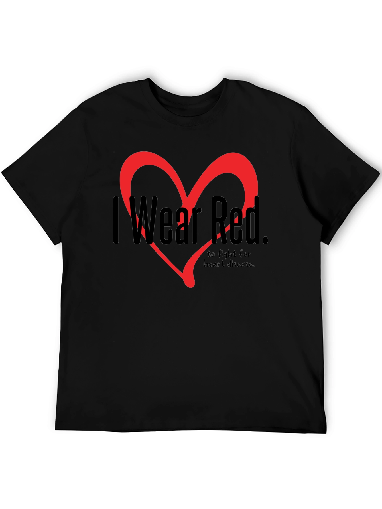 Red Heart Disease Awareness T-Shirt