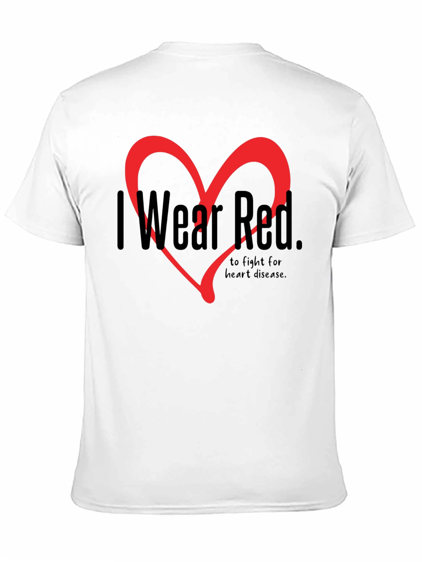 Red Heart Disease Awareness T-Shirt