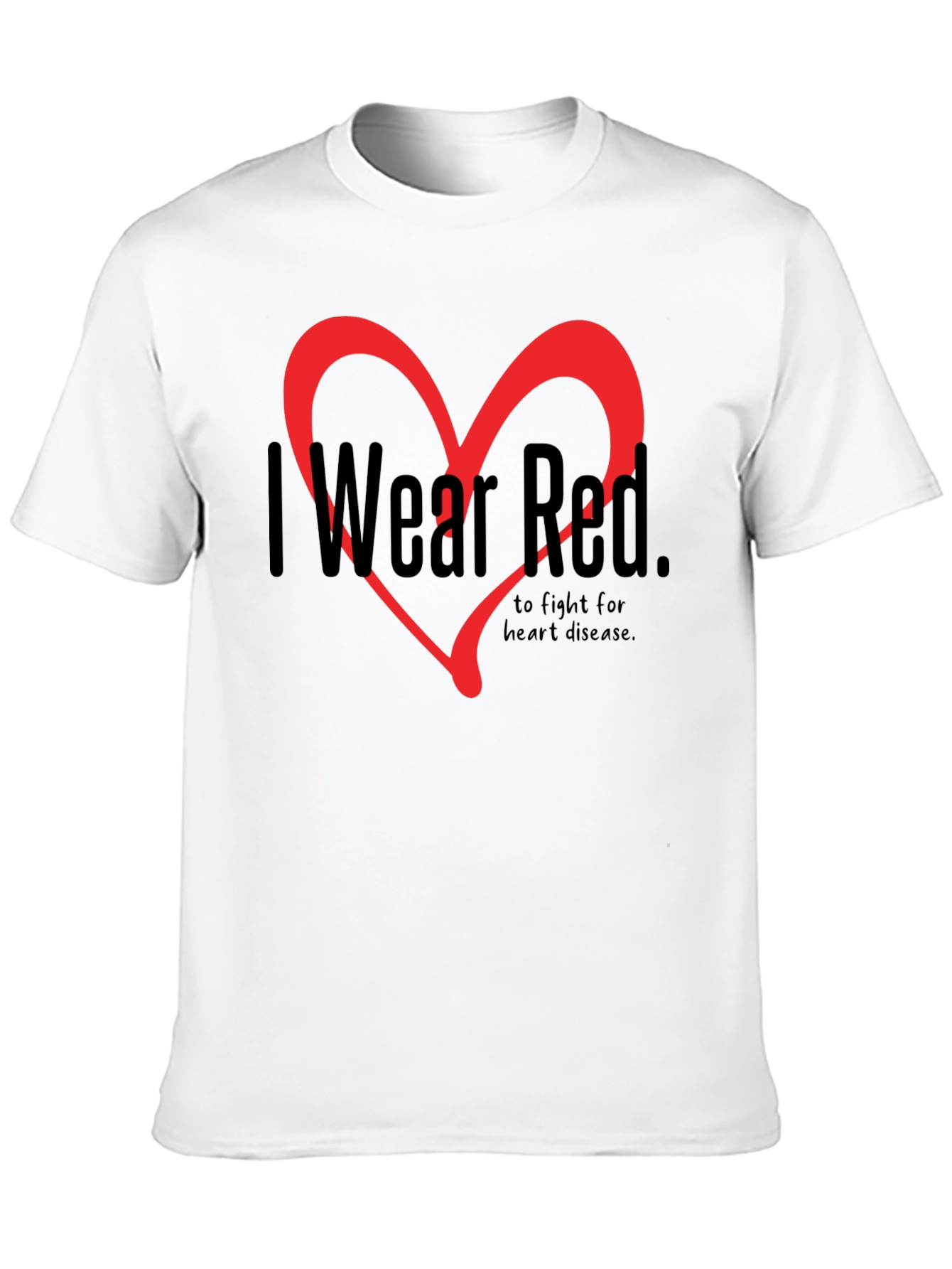 Red Heart Disease Awareness T-Shirt
