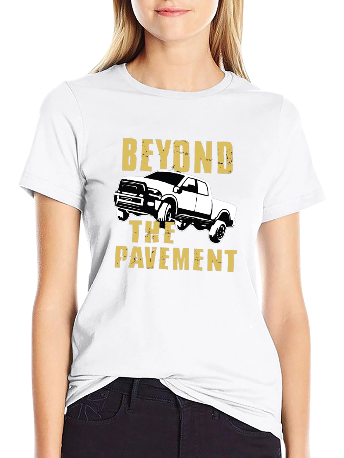 Beyond The Pavement Truck Graphic Tee - Black