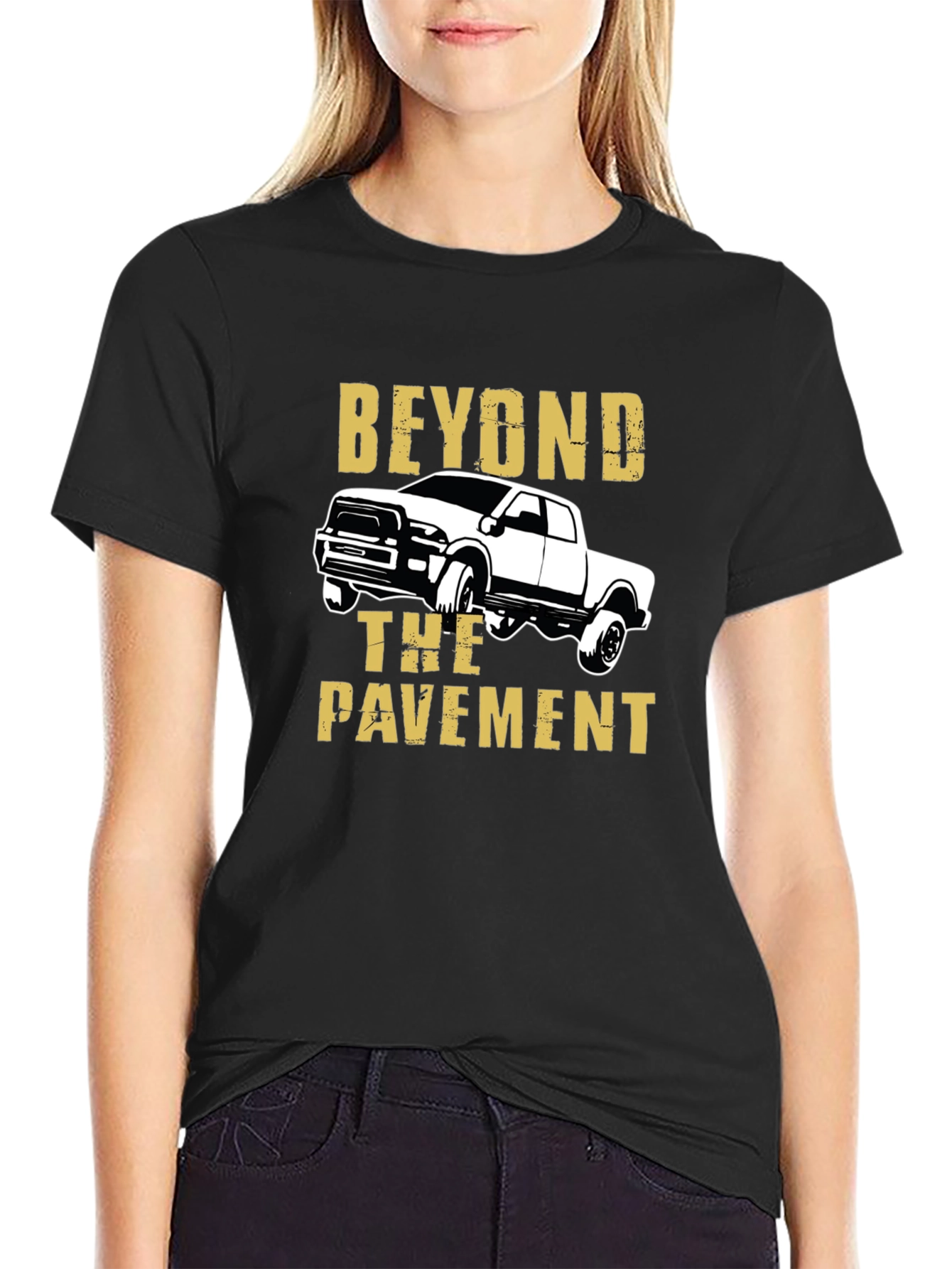 Beyond The Pavement Truck Graphic Tee - Black