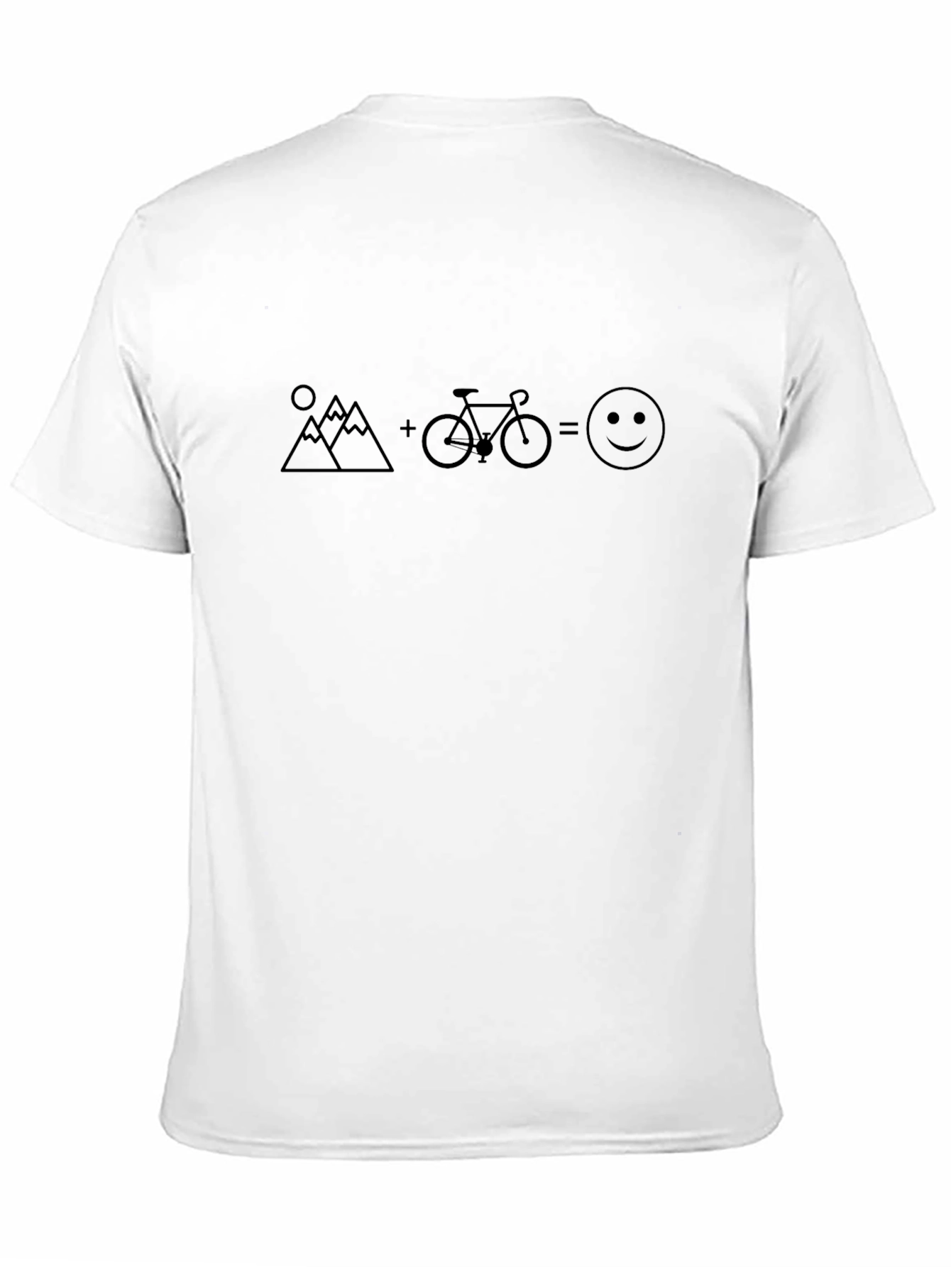 Mountain Bike Equals Happy T-Shirt