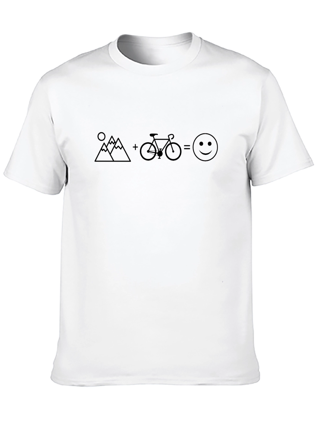 Mountain Bike Equals Happy T-Shirt