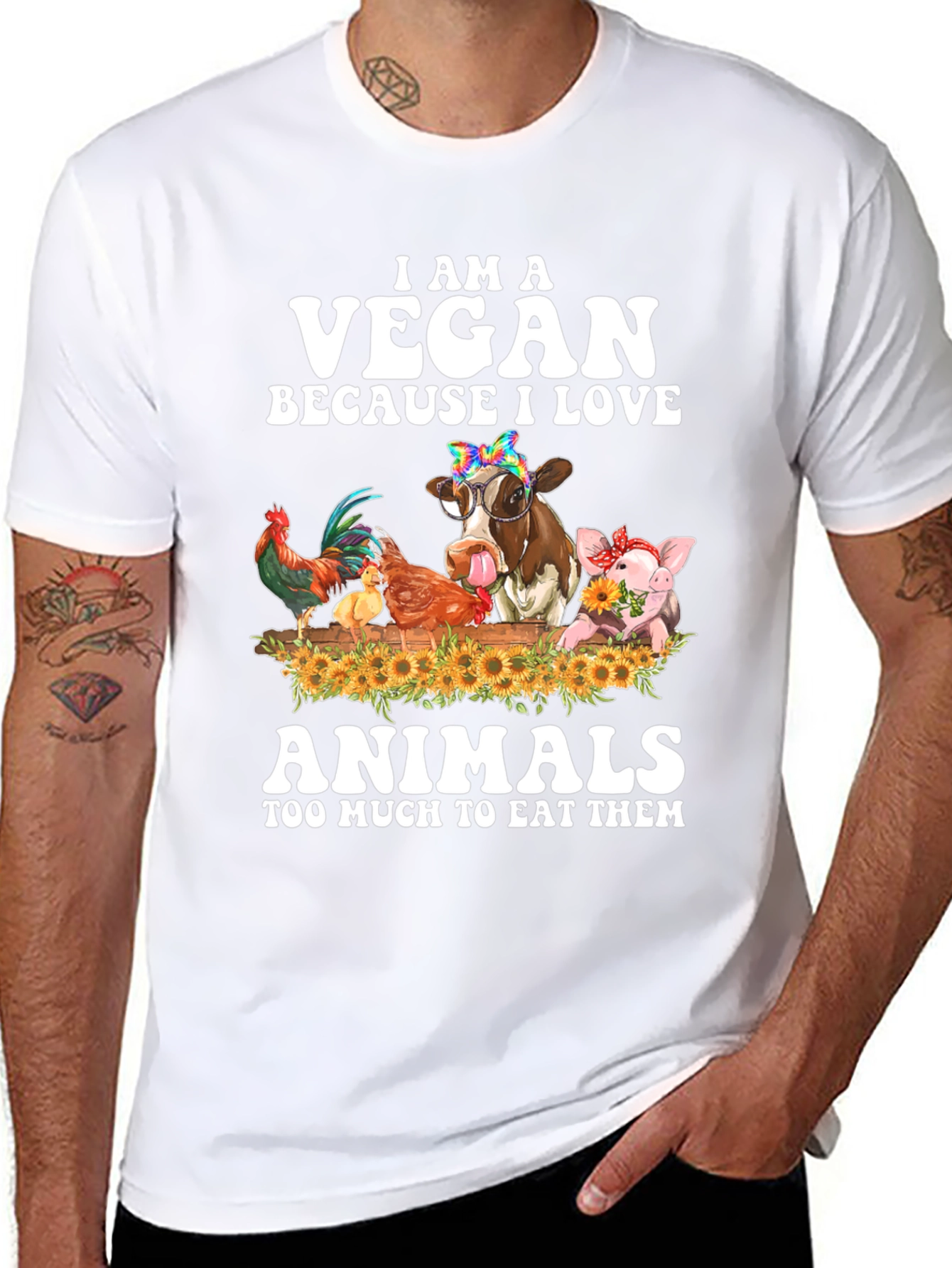 Vegan Animal Lover T-Shirt