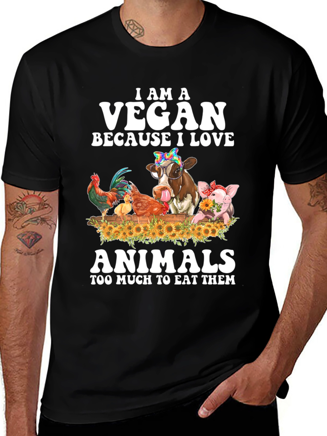 Vegan Animal Lover T-Shirt
