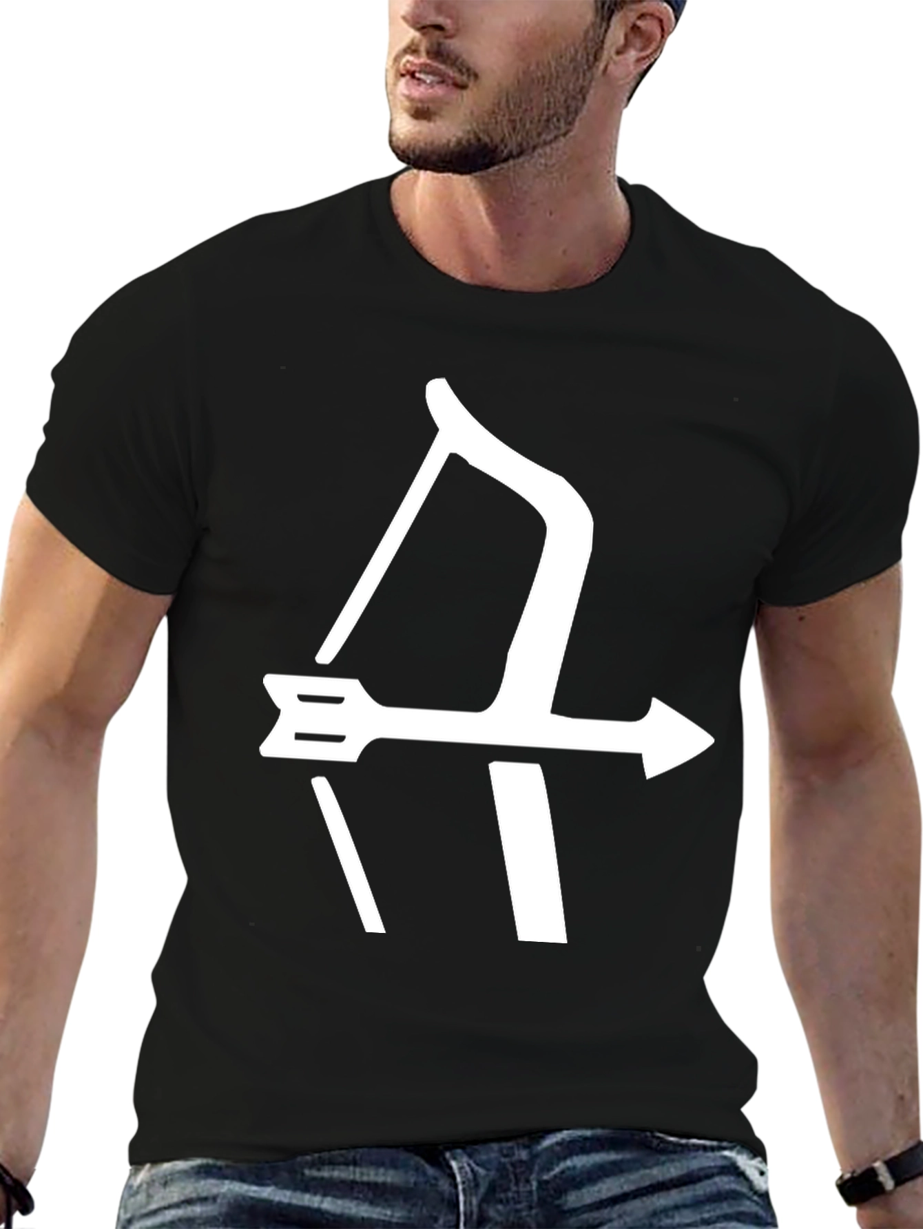 Archery Bow & Arrow Graphic T-Shirt