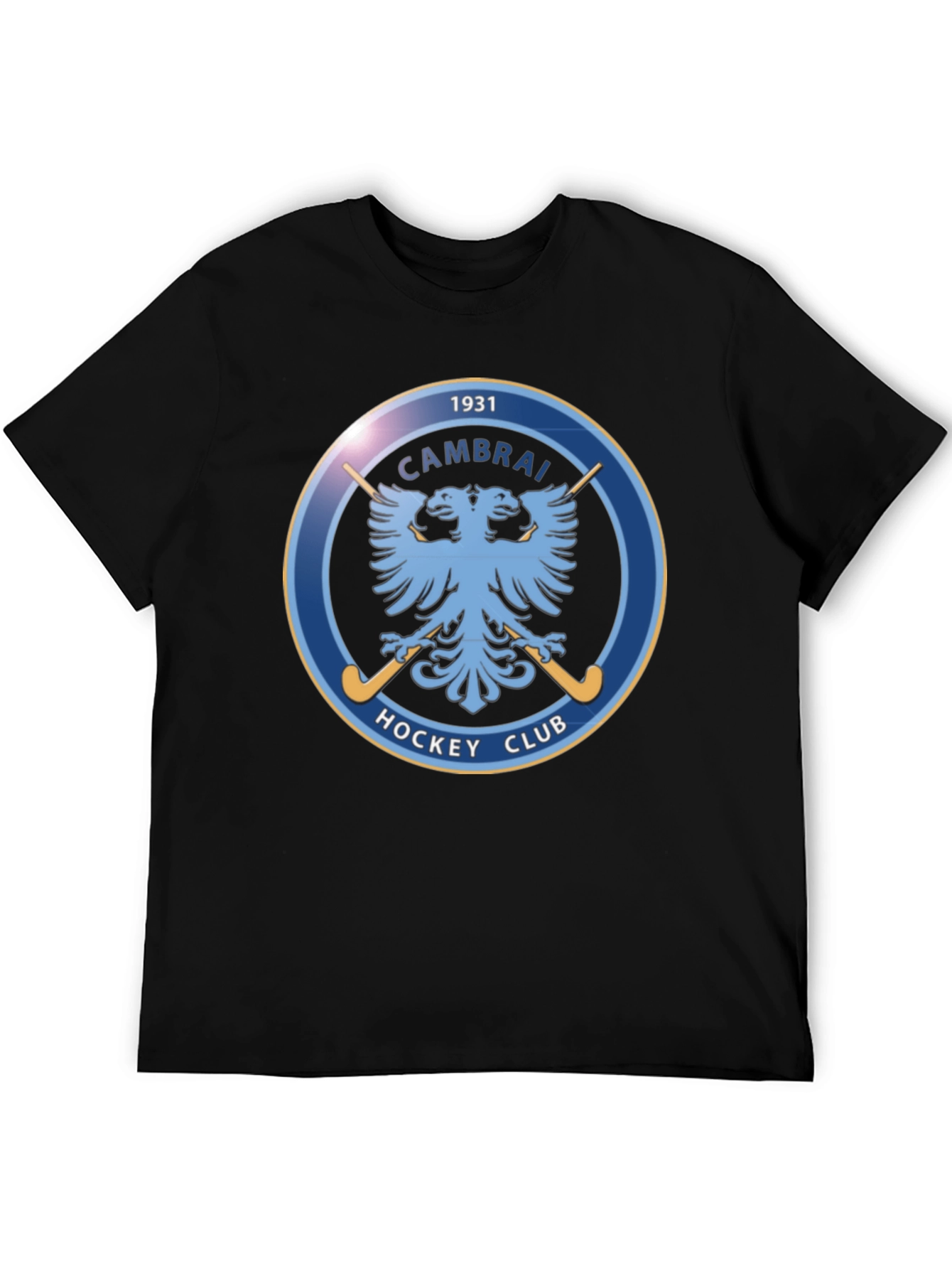 Cambrai Hockey Club 1931 Black T-Shirt
