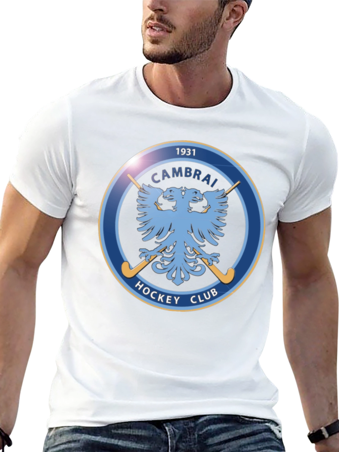 Cambrai Hockey Club 1931 Black T-Shirt