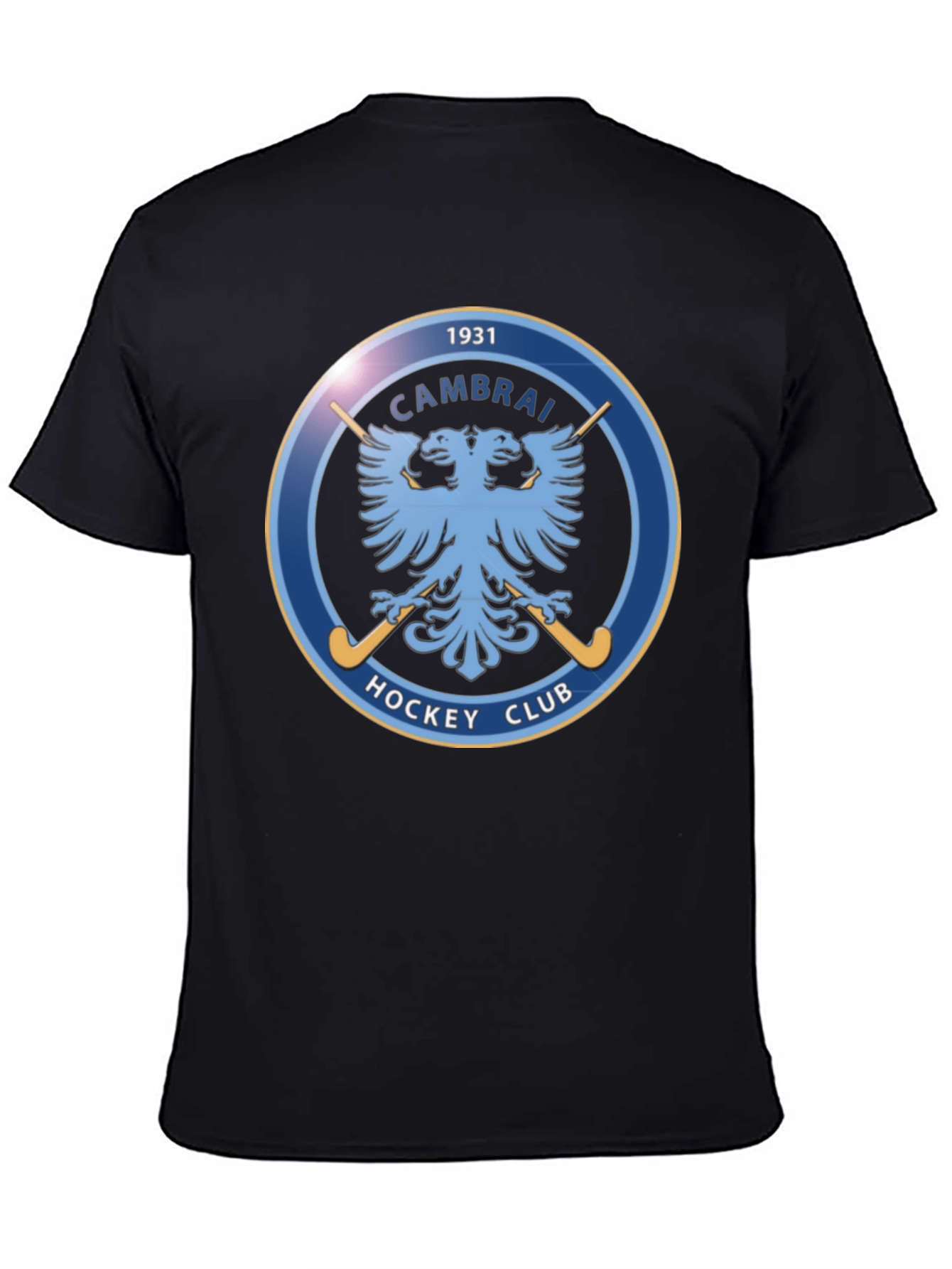 Cambrai Hockey Club 1931 Black T-Shirt