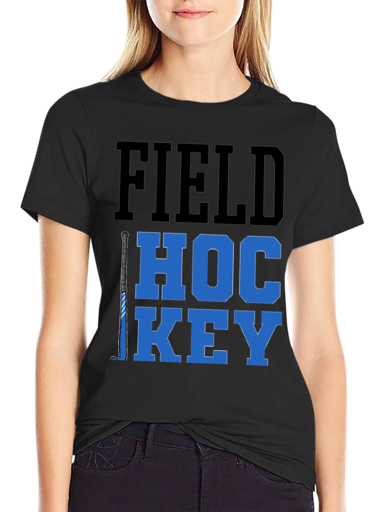 Field Hockey T-Shirt - Hockey Stick Graphic Tee