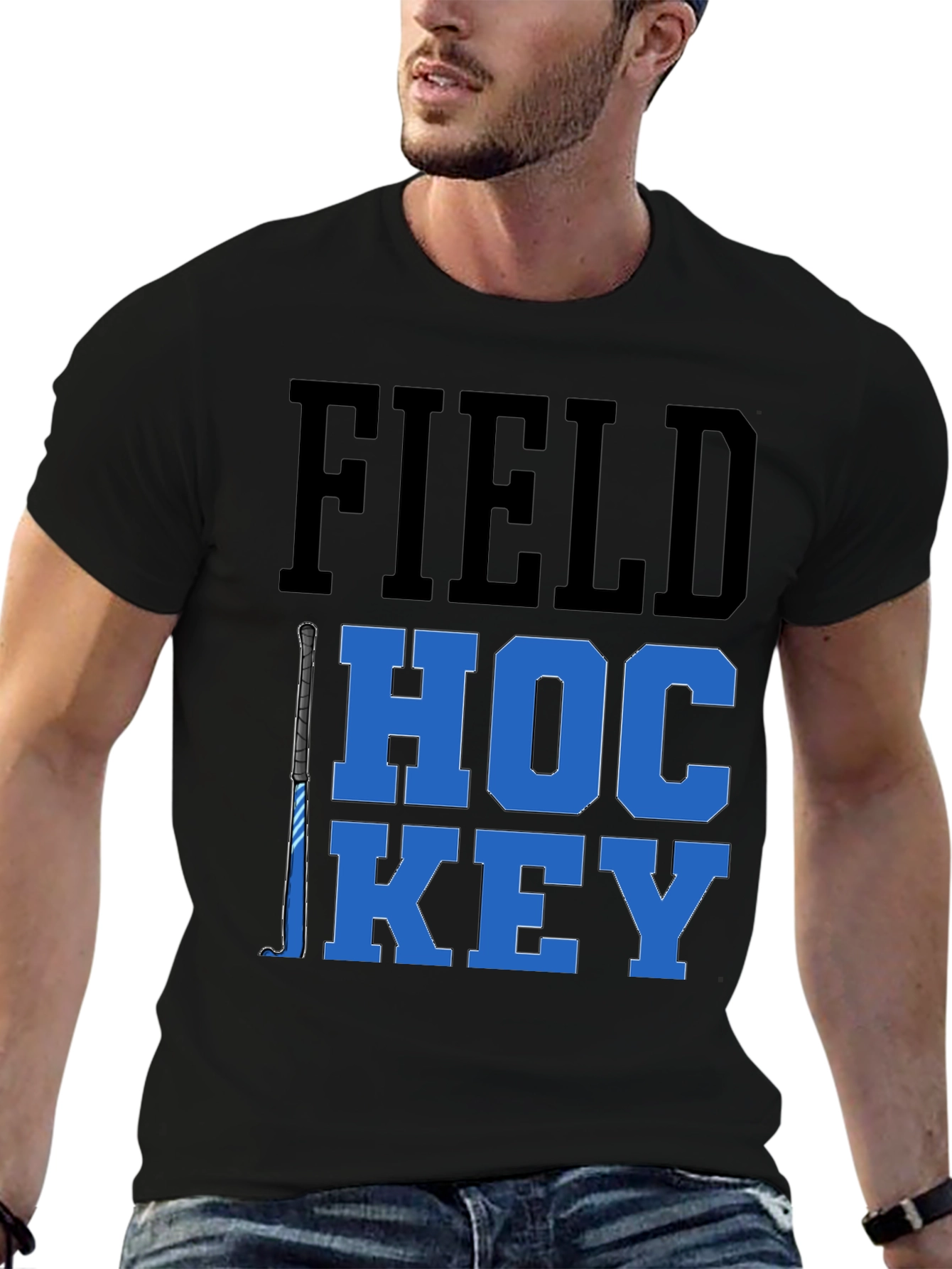 Field Hockey T-Shirt - Hockey Stick Graphic Tee