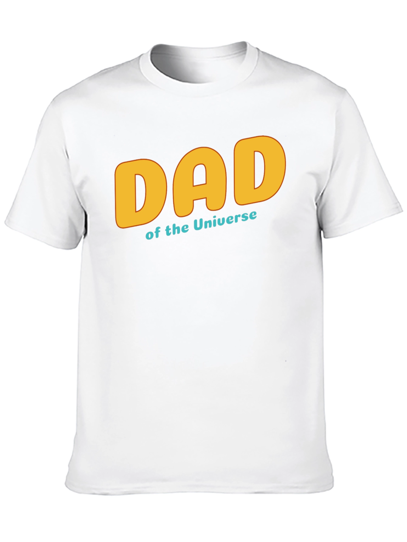 Dad of the Universe Graphic T-Shirt - Black