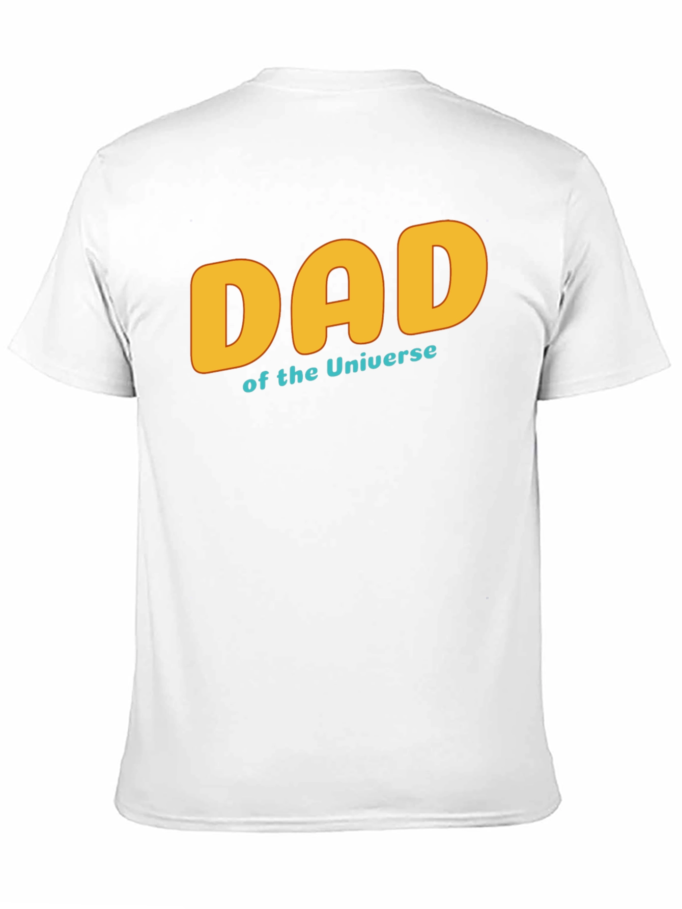 Dad of the Universe Graphic T-Shirt - Black