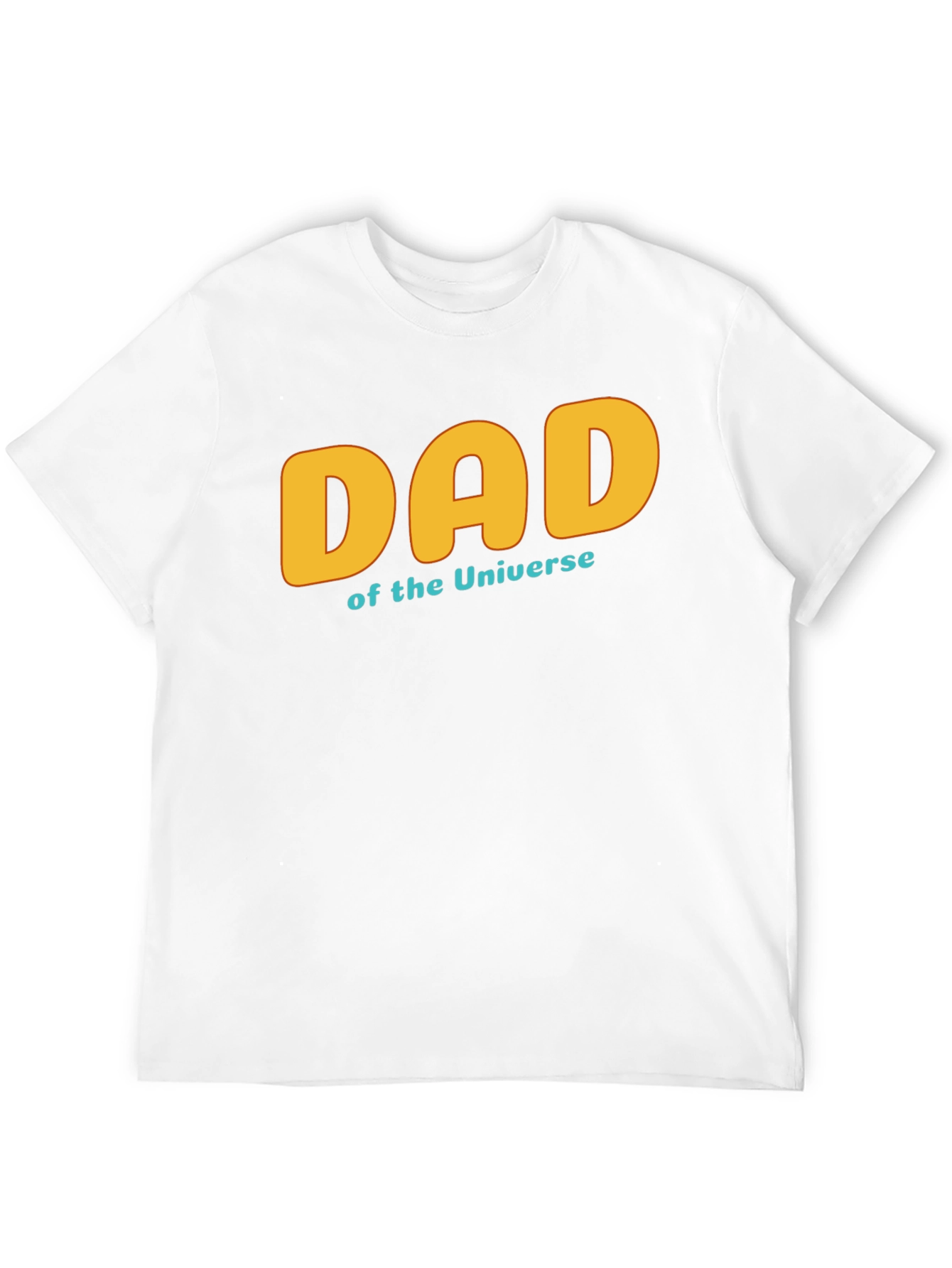 Dad of the Universe Graphic T-Shirt - Black