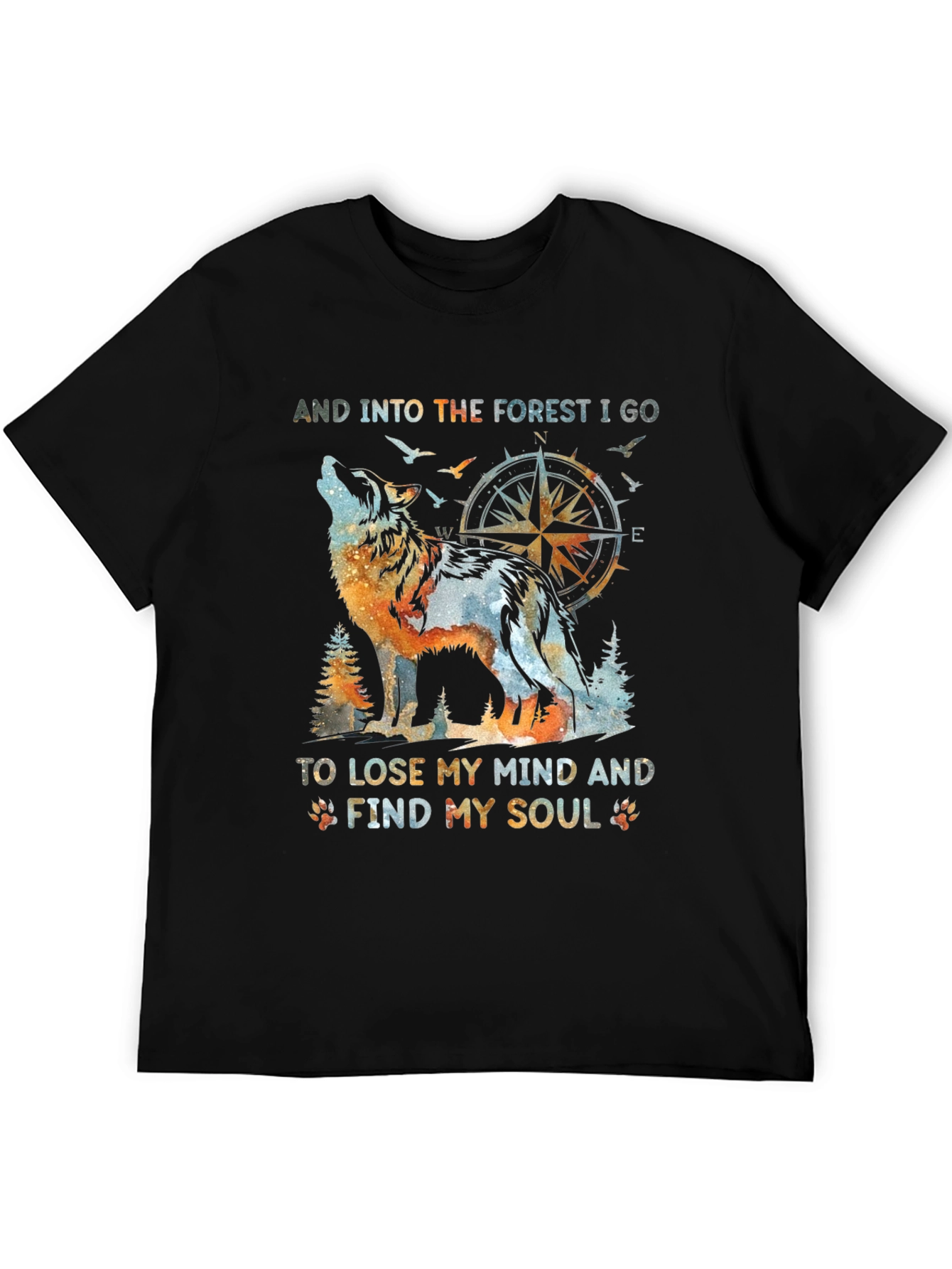 Wolf Forest Soul Graphic Tee