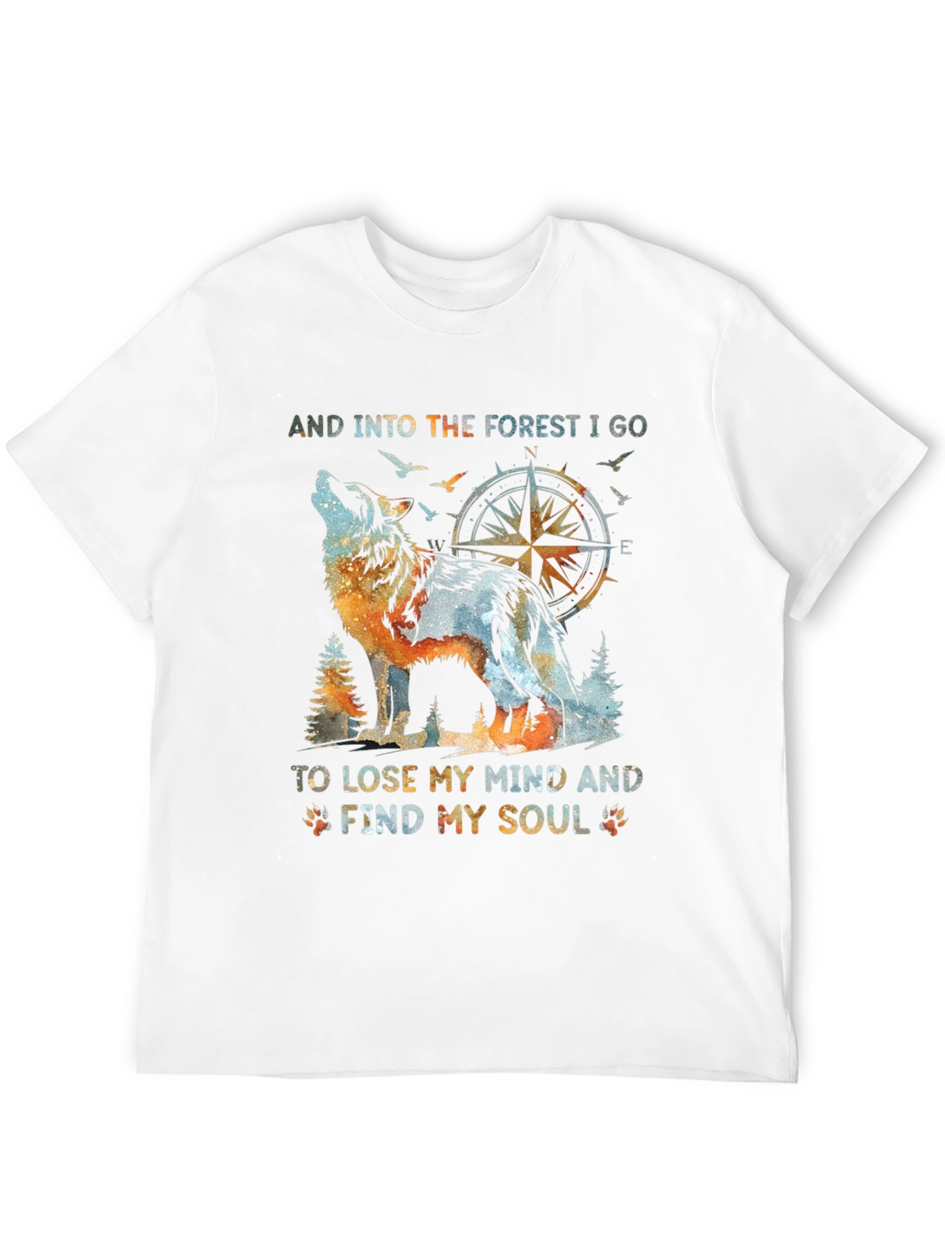 Wolf Forest Soul Graphic Tee