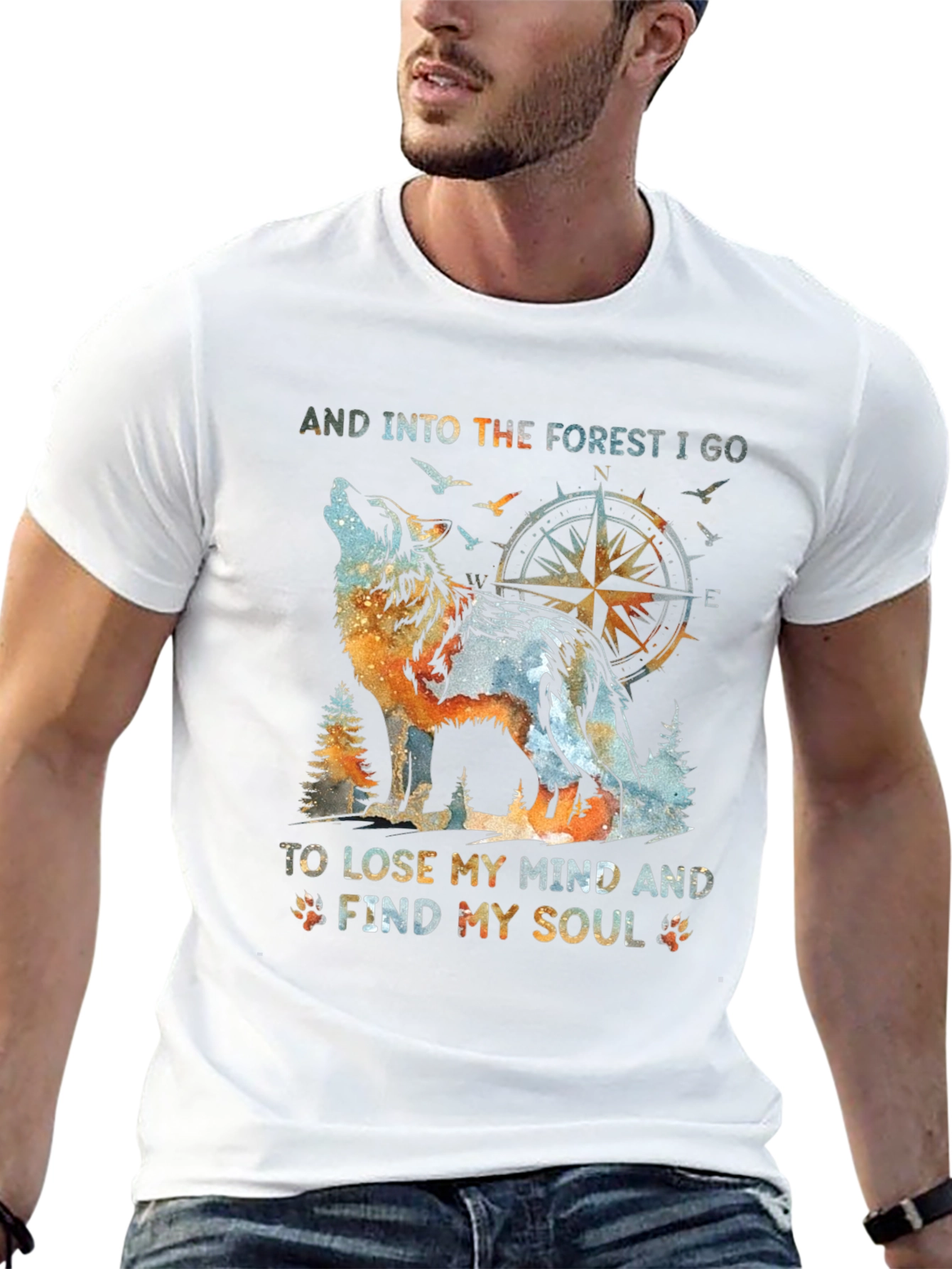 Wolf Forest Soul Graphic Tee