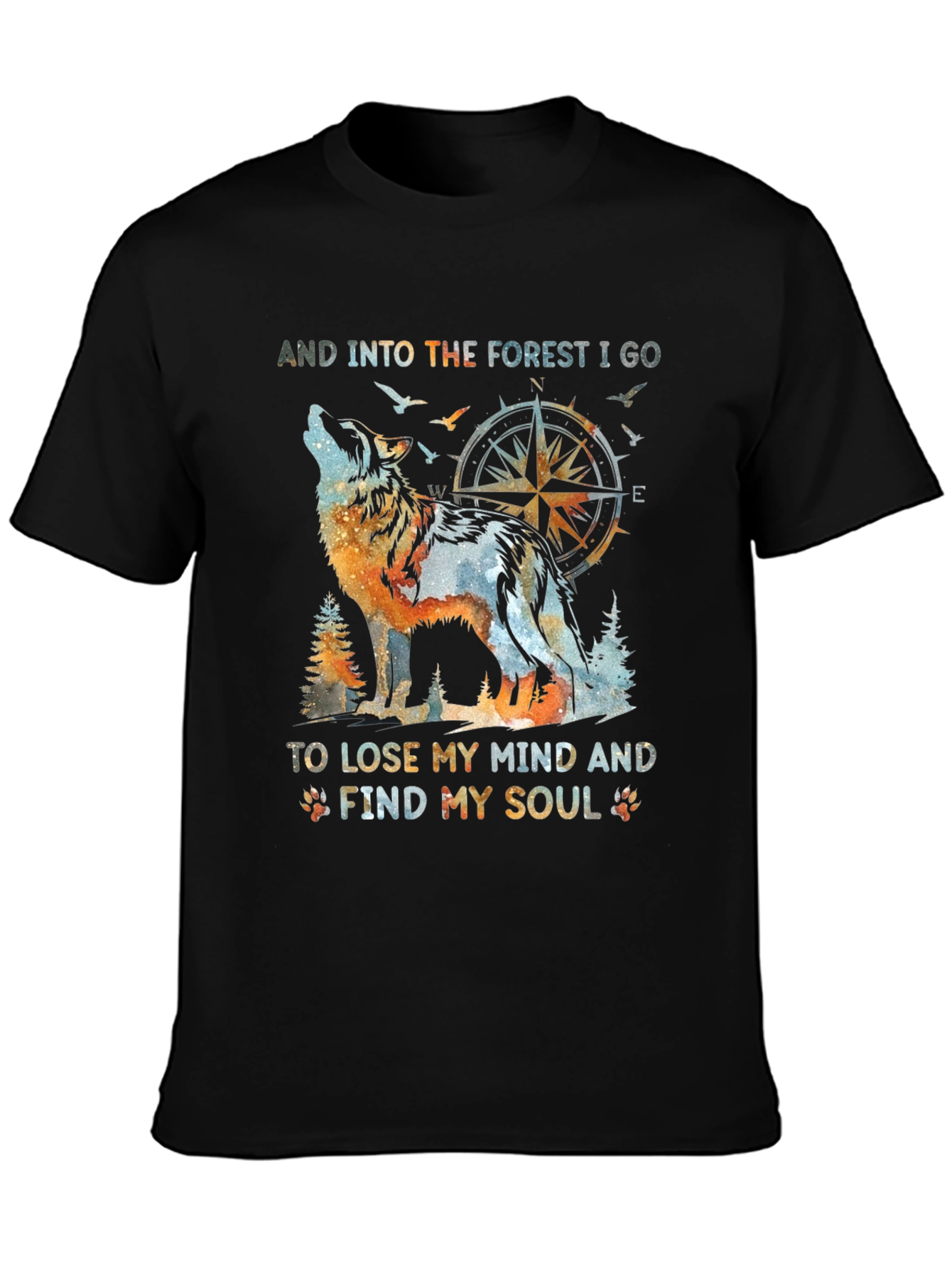 Wolf Forest Soul Graphic Tee