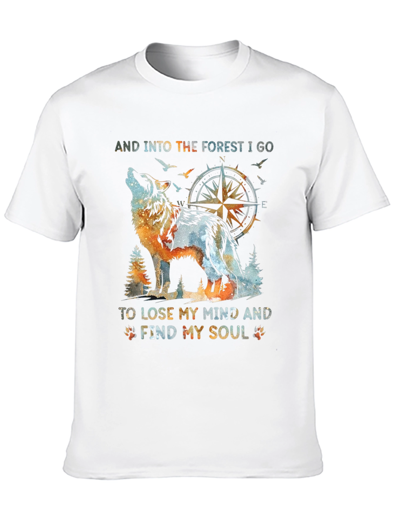 Wolf Forest Soul Graphic Tee