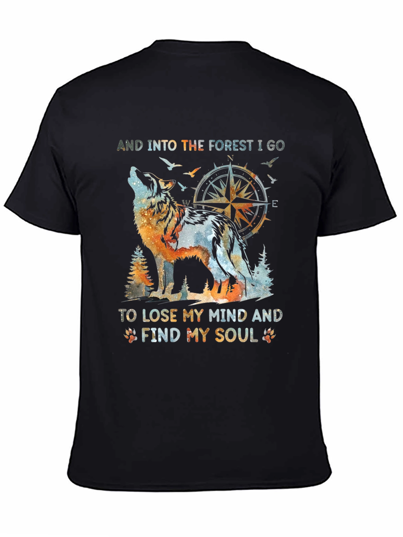 Wolf Forest Soul Graphic Tee