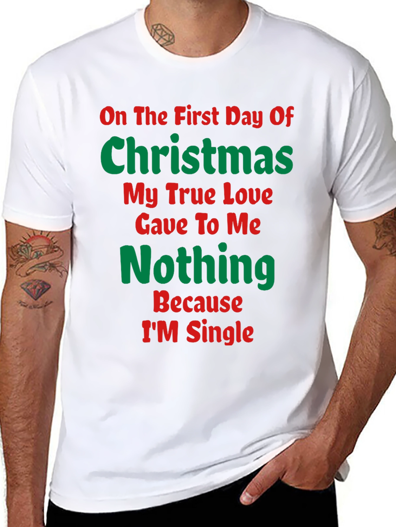 Funny Christmas Single T-Shirt
