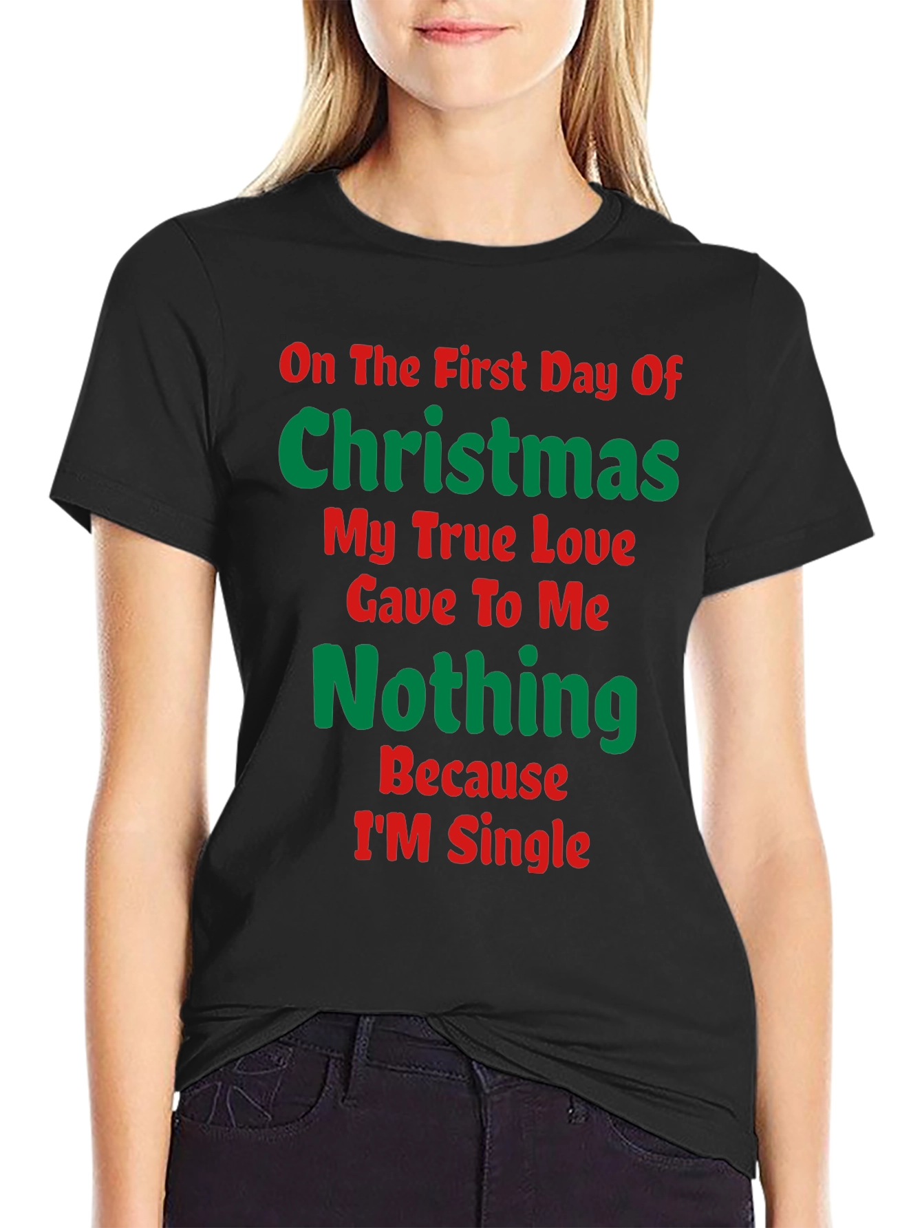 Funny Christmas Single T-Shirt