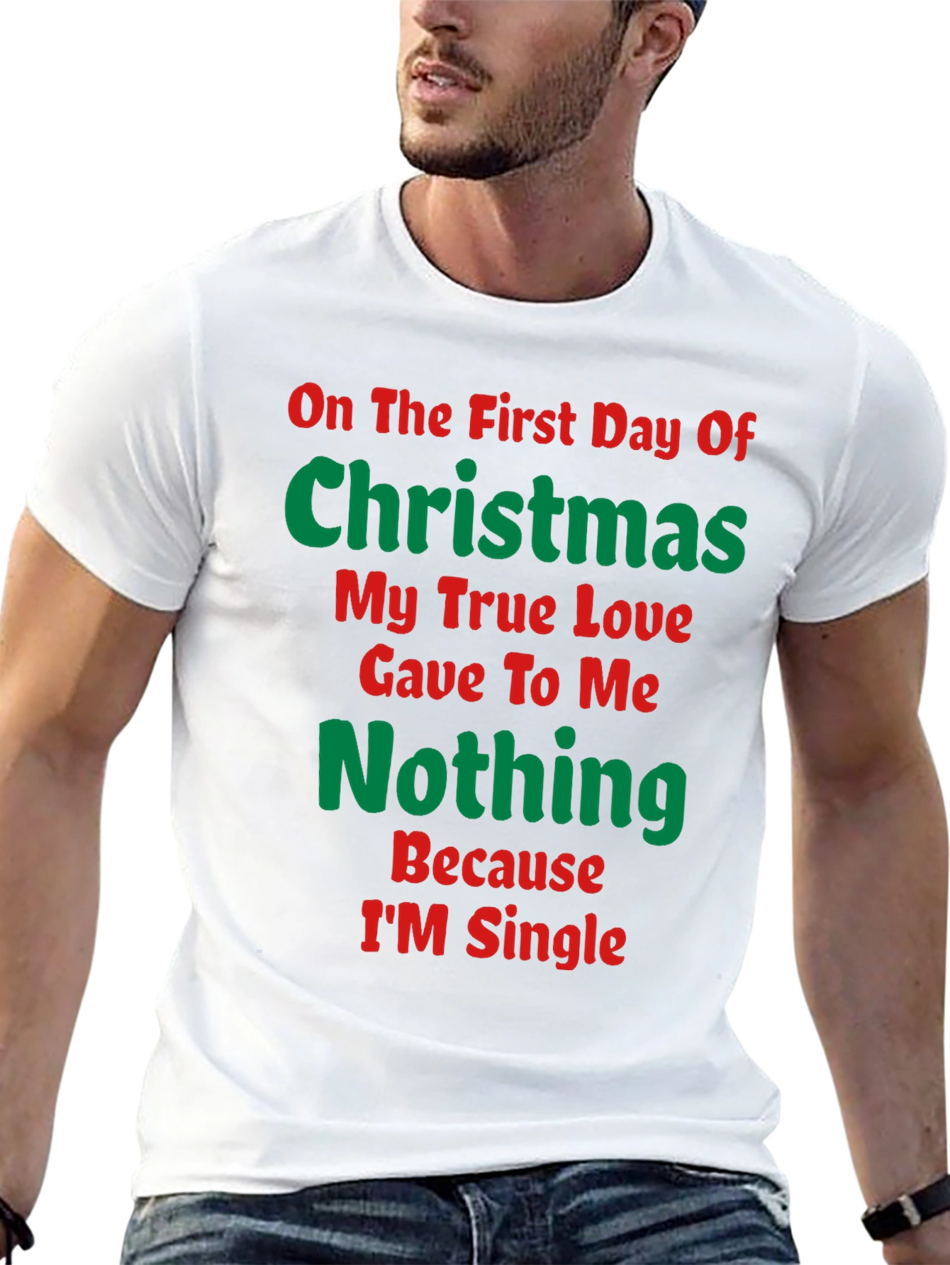 Funny Christmas Single T-Shirt