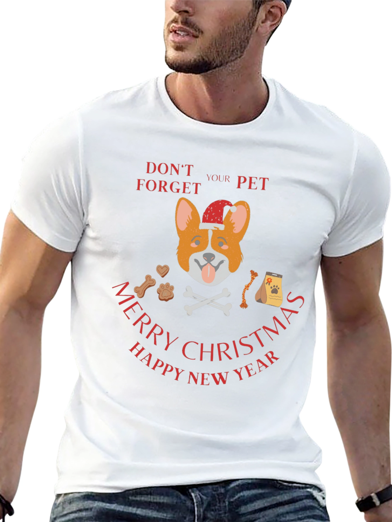 Festive Pet Christmas T-Shirt