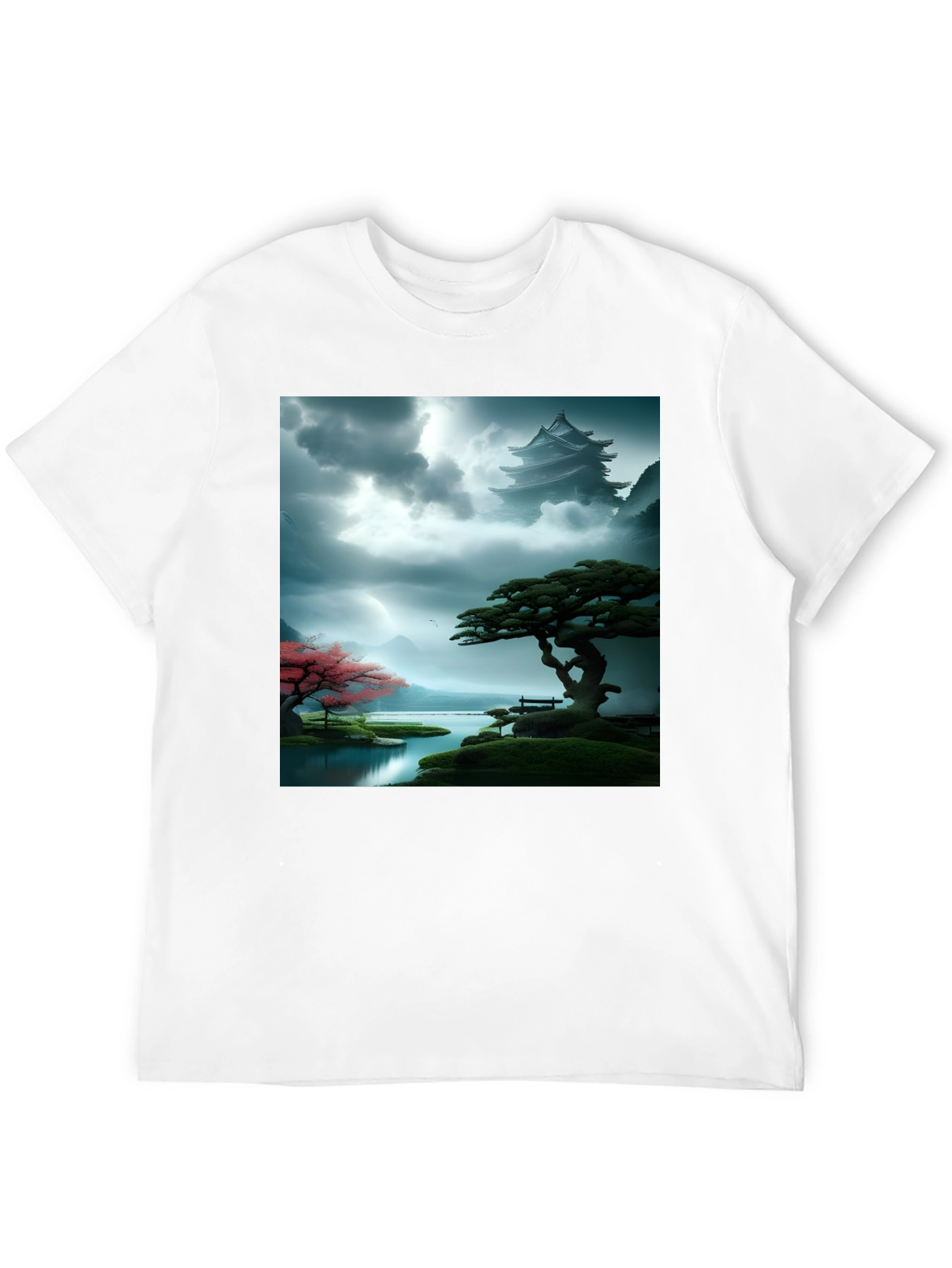 Zen Garden T-Shirt - Meditative Landscape Design