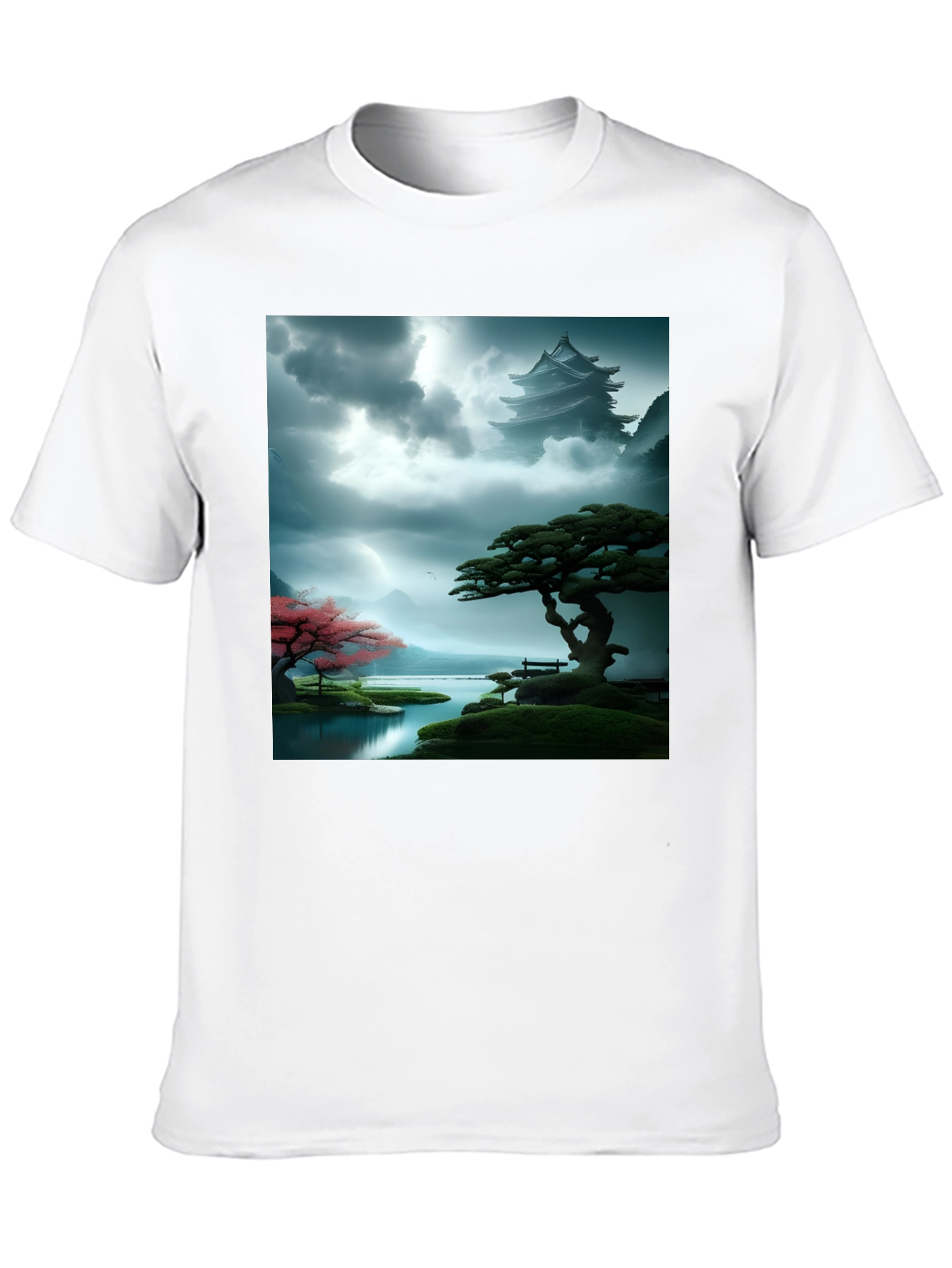 Zen Garden T-Shirt - Meditative Landscape Design