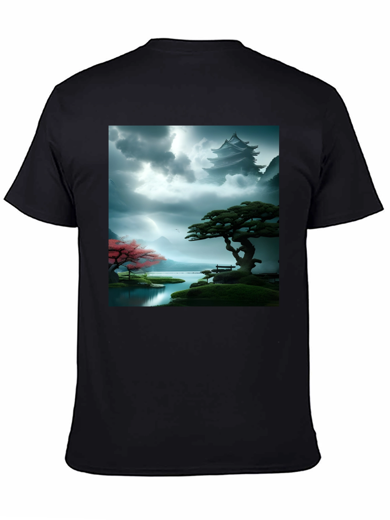Zen Garden T-Shirt - Meditative Landscape Design
