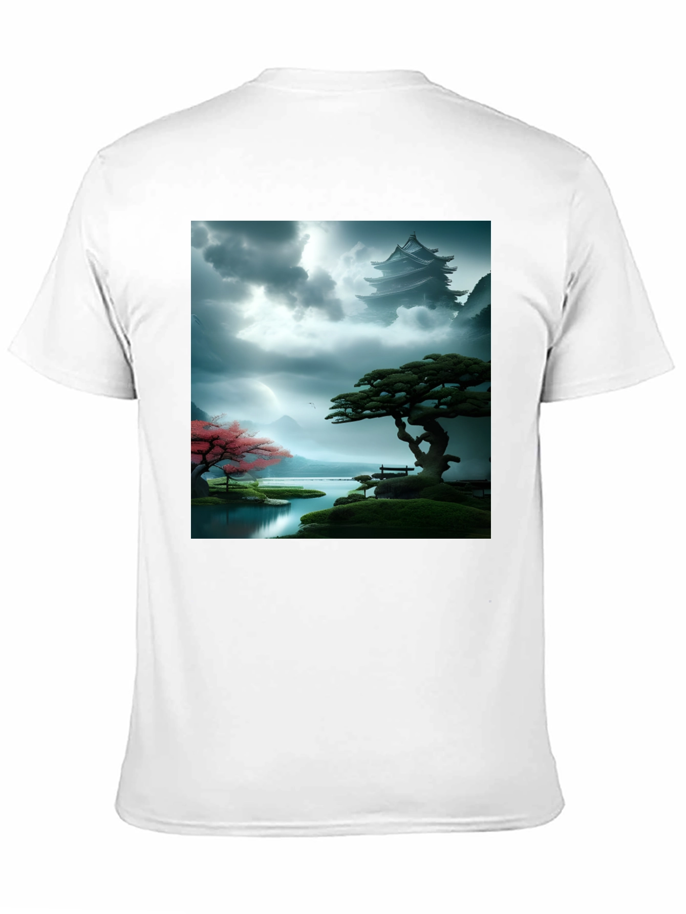 Zen Garden T-Shirt - Meditative Landscape Design