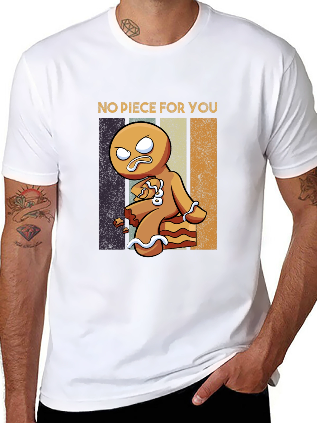 Gingerbread Man Graphic T-Shirt