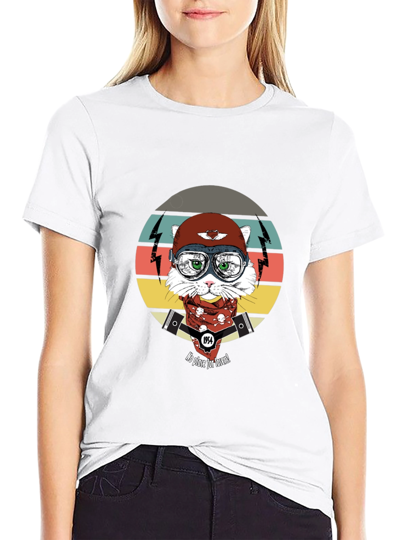 Cool Cat Pilot T-Shirt
