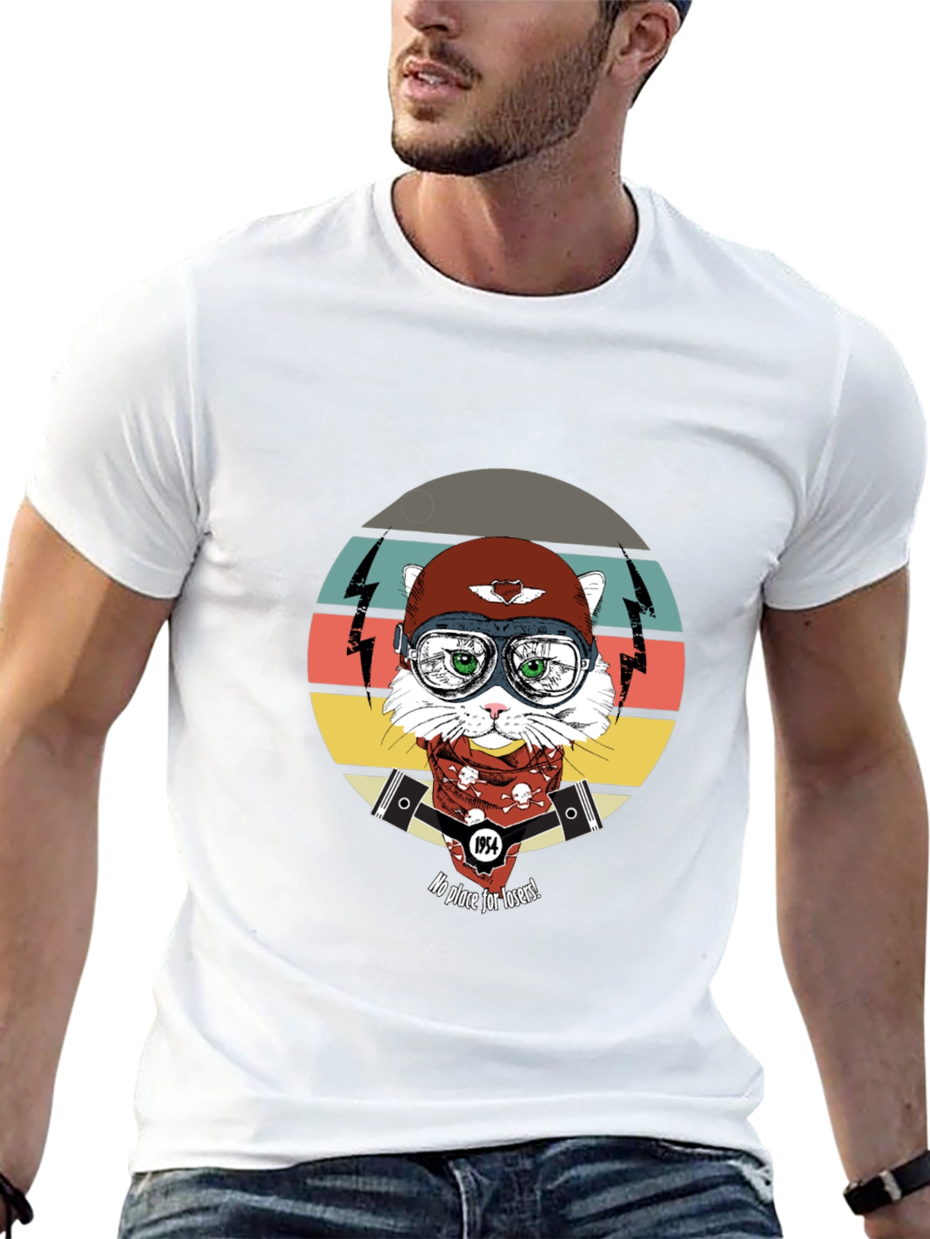Cool Cat Pilot T-Shirt