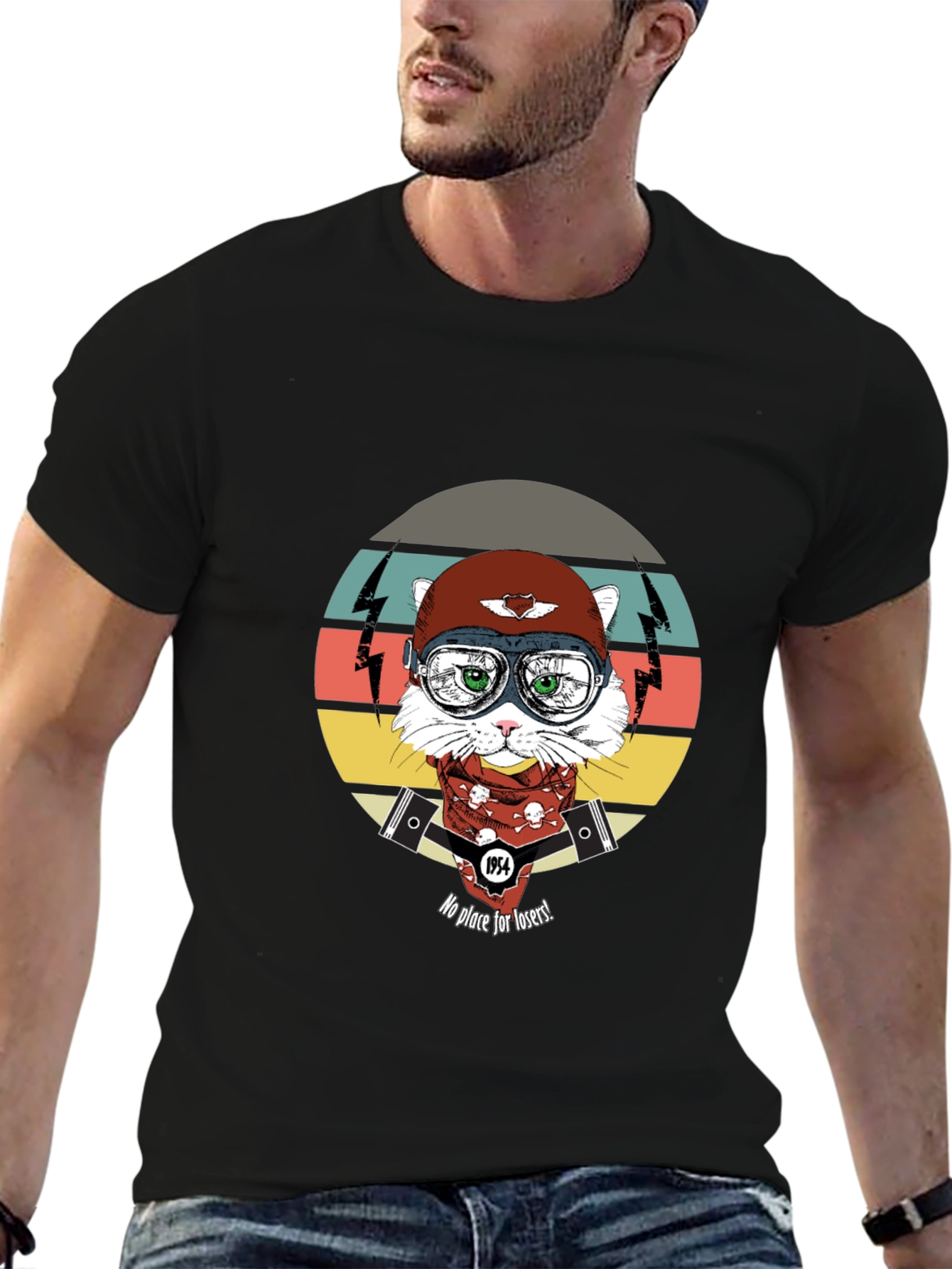 Cool Cat Pilot T-Shirt