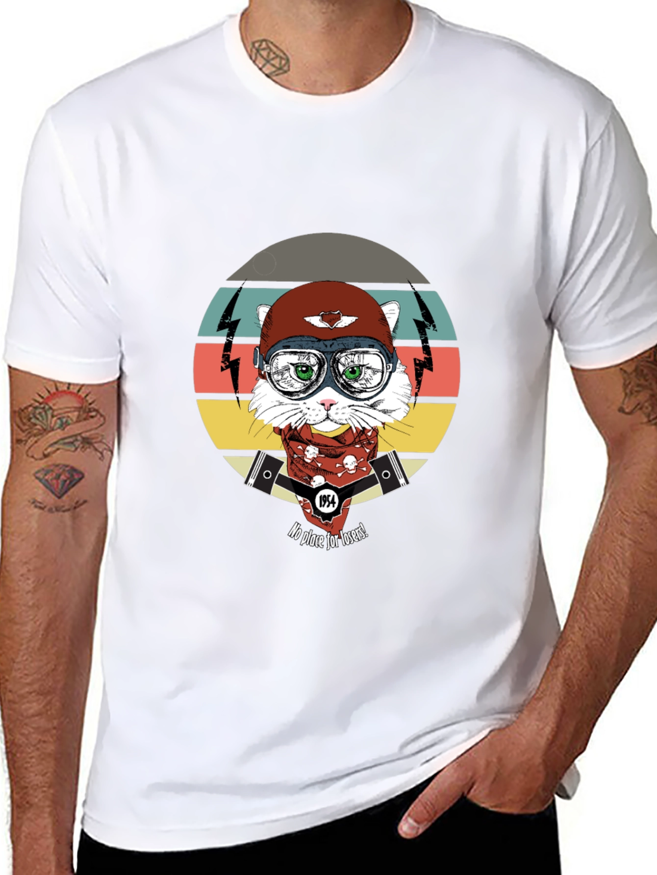 Cool Cat Pilot T-Shirt