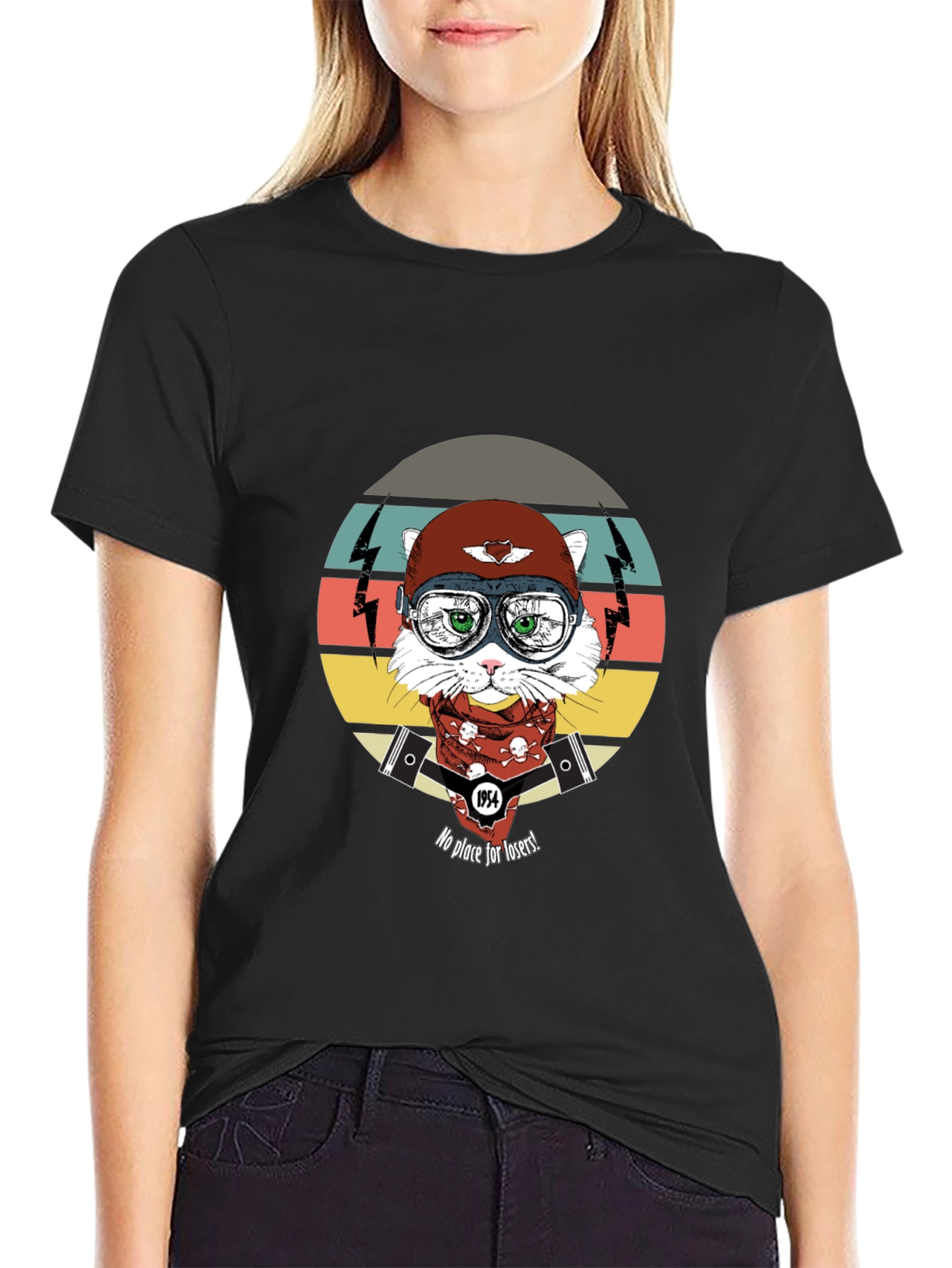 Cool Cat Pilot T-Shirt