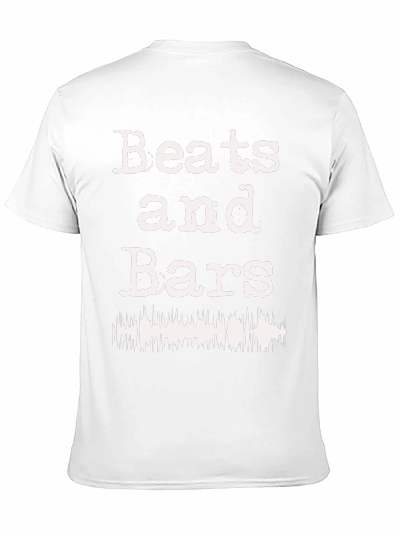 Beats and Bars Graphic T-Shirt - Black