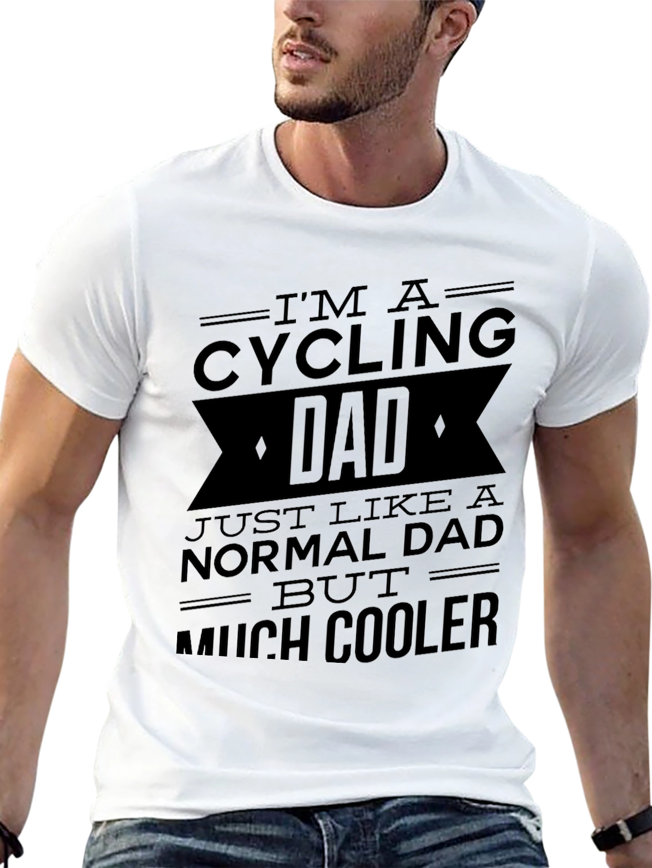 Cycling Dad T-Shirt - Much Cooler