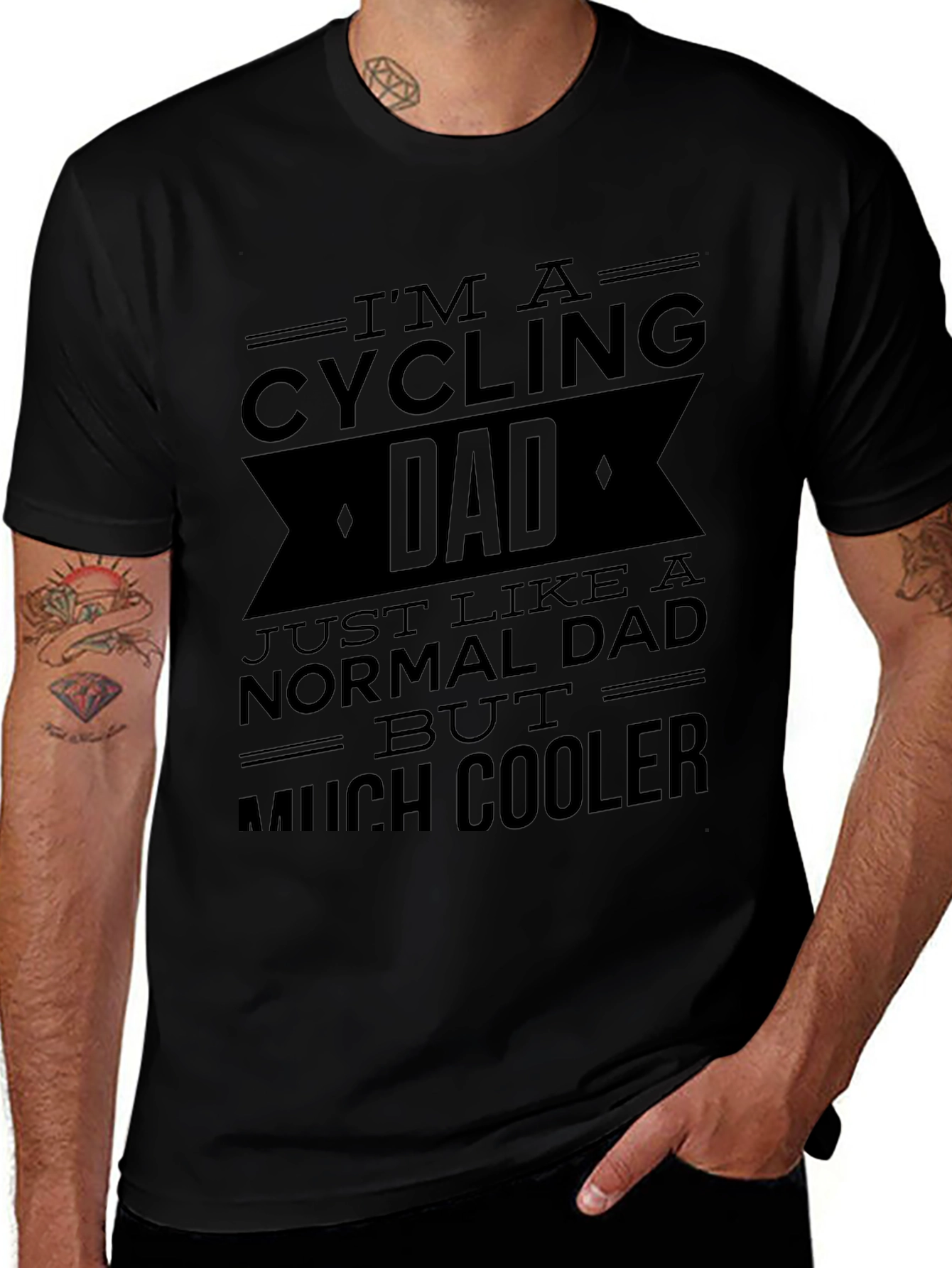 Cycling Dad T-Shirt - Much Cooler