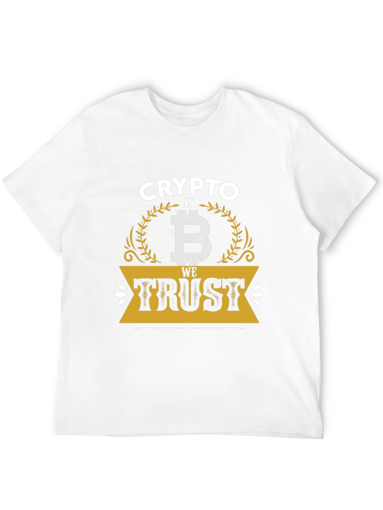 Crypto We Trust Graphic Tee - Black