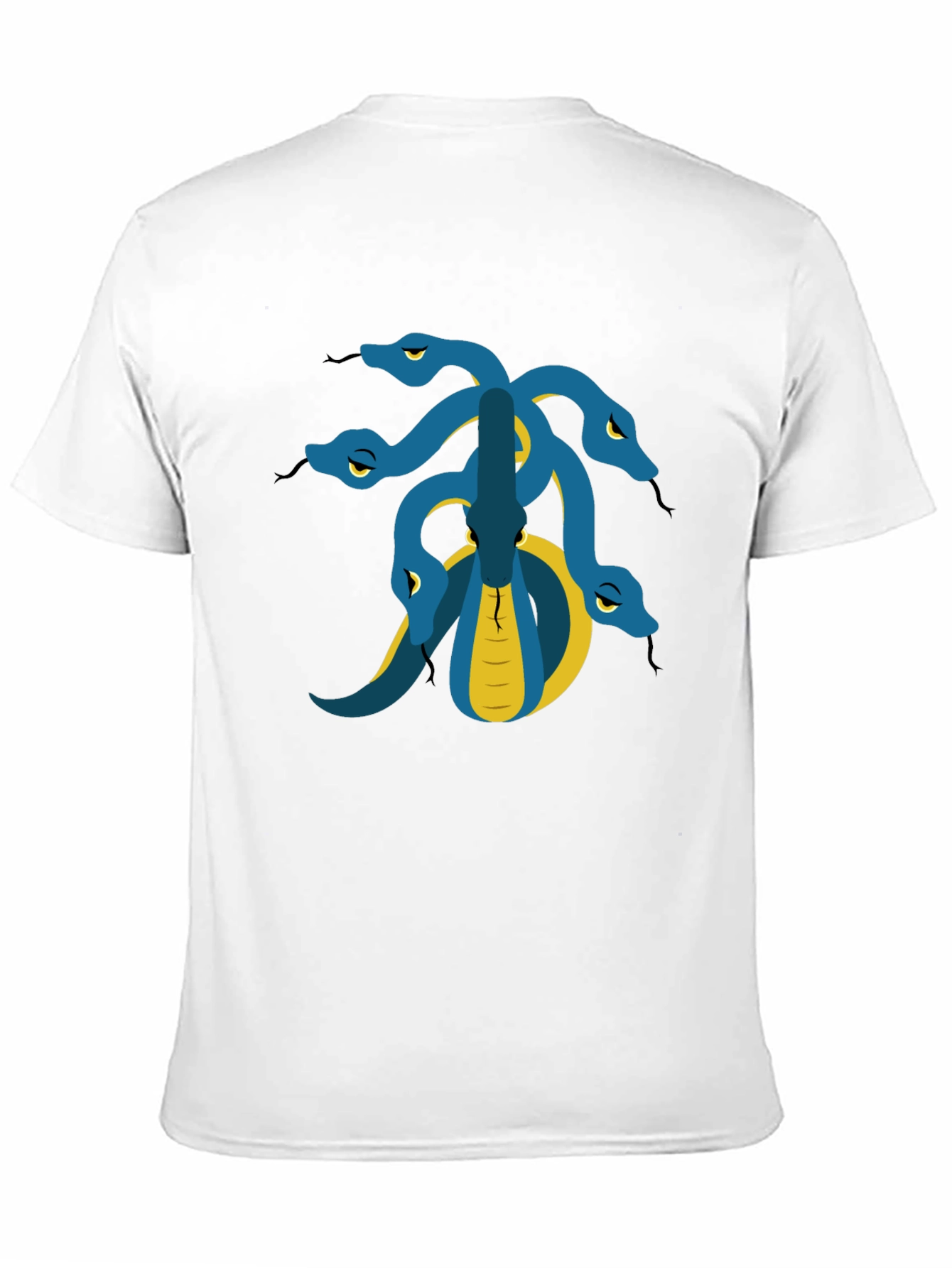 Hydra Graphic Tee - Black Cotton T-Shirt