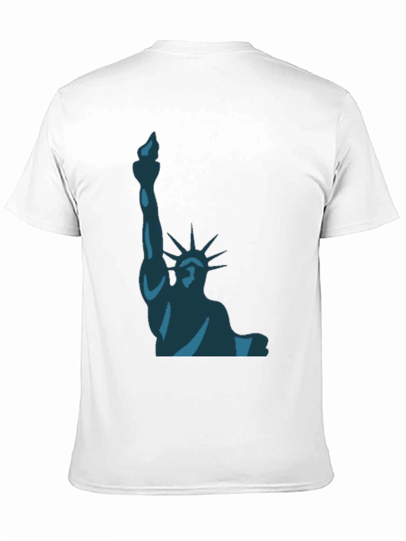 Liberty Graphic Tee - Black Cotton T-Shirt