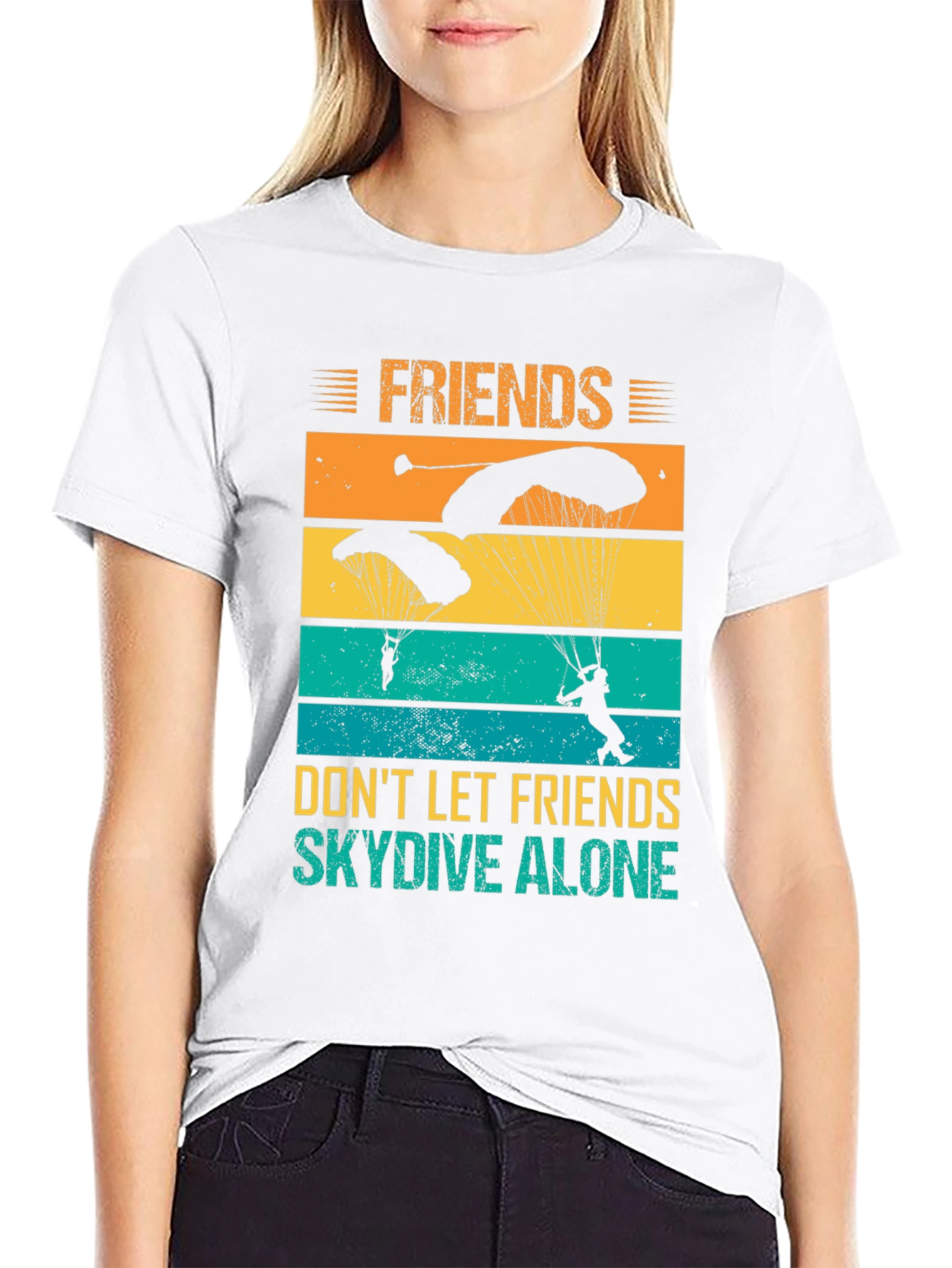 Friends Dont Let Friends Skydive Alone T-Shirt