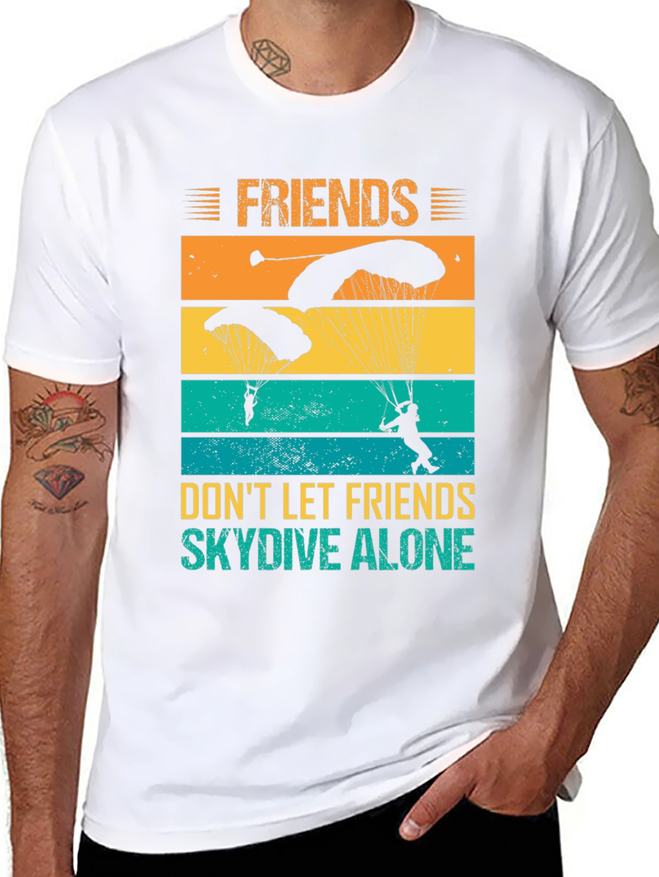 Friends Dont Let Friends Skydive Alone T-Shirt