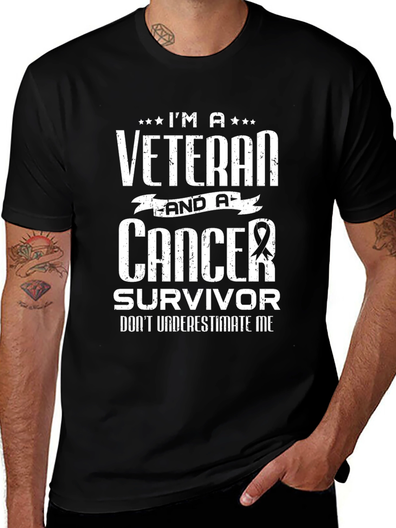 Veteran & Cancer Survivor T-Shirt