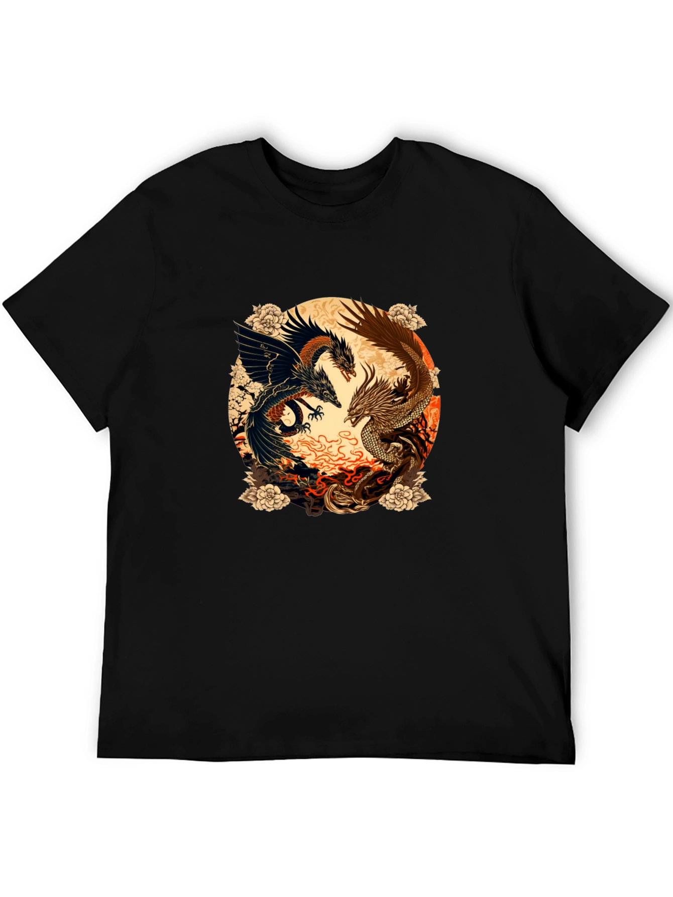 Yin Yang Dragons T-Shirt